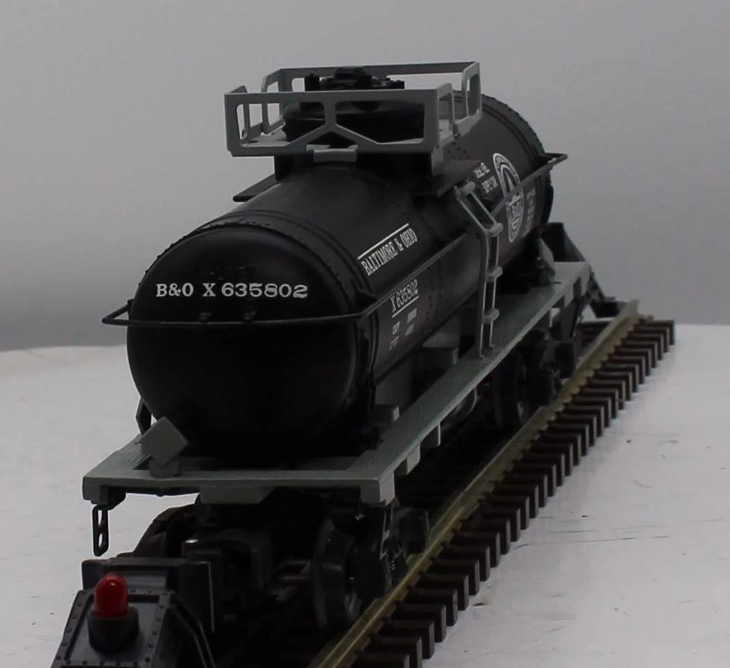 K-Line K-635802 BALTIMORE & OHIO Single Dome Tank Car #X635802 O Scale Like New Damaged Box - Image 3