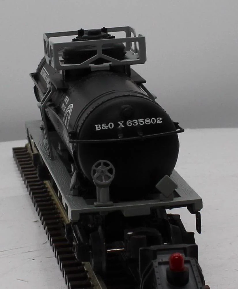 K-Line K-635802 BALTIMORE & OHIO Single Dome Tank Car #X635802 O Scale Like New Damaged Box - Image 5
