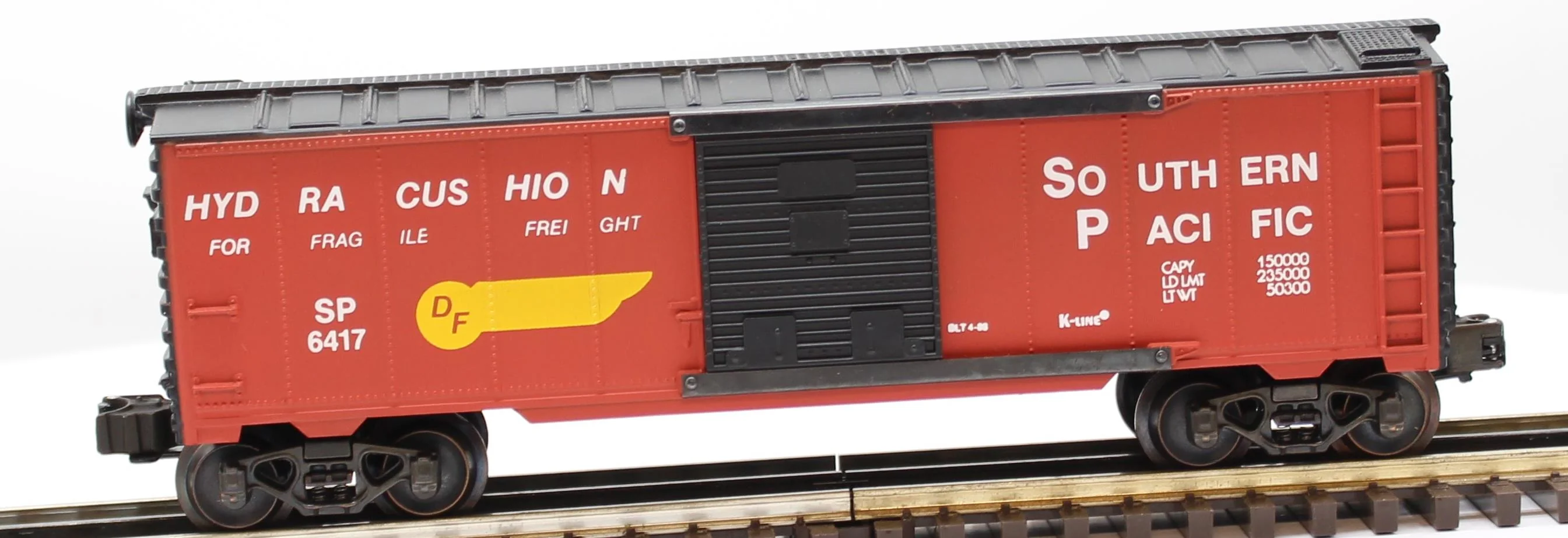 K-Line K-6417 Southern Pacific Box Car O SCALE Used Damaged Box - Image 3