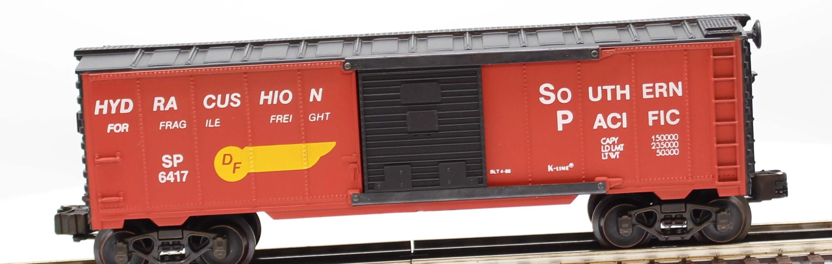 K-Line K-6417 Southern Pacific Box Car O SCALE Used Damaged Box - Image 8