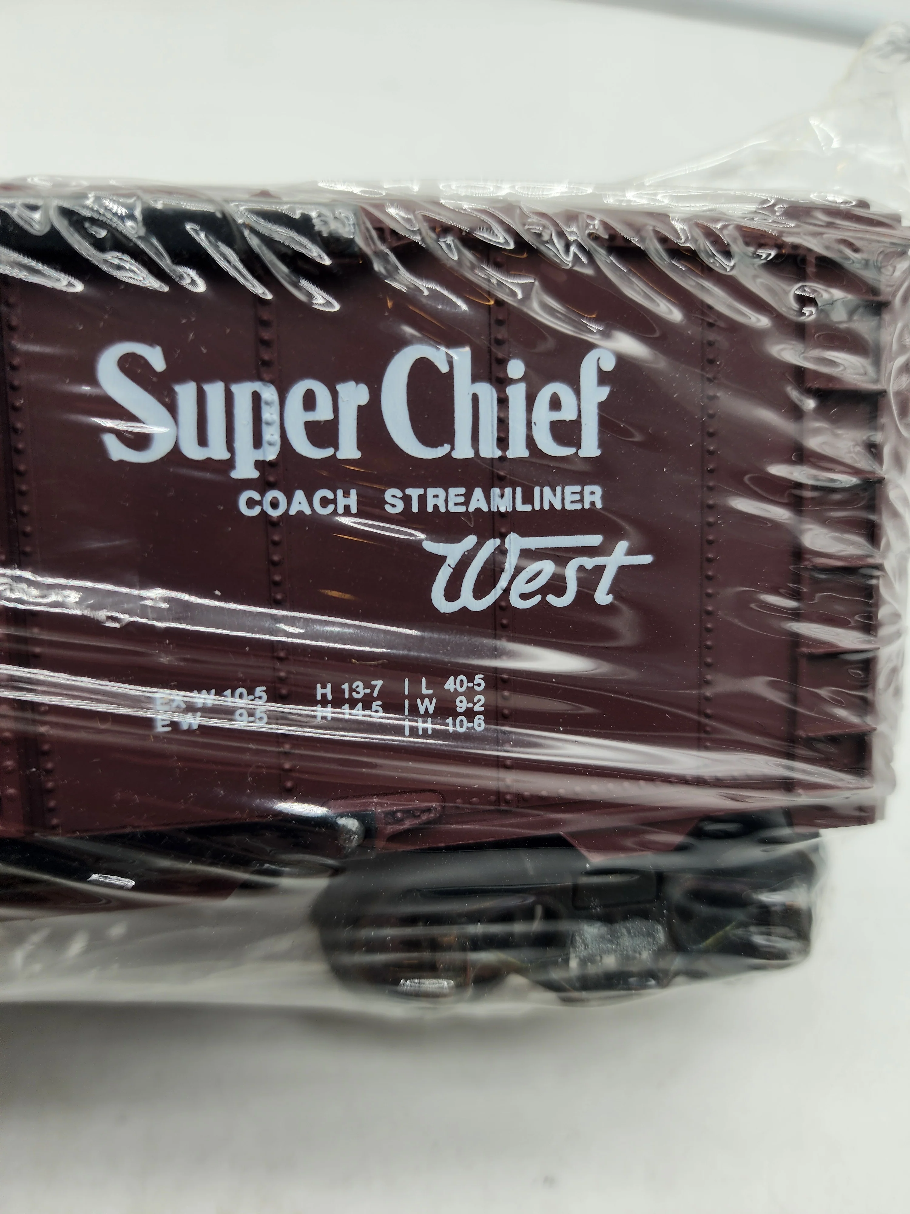 K-Line k-64233 O SCALE Sante Fe Classic NEW Damaged Box - Image 2