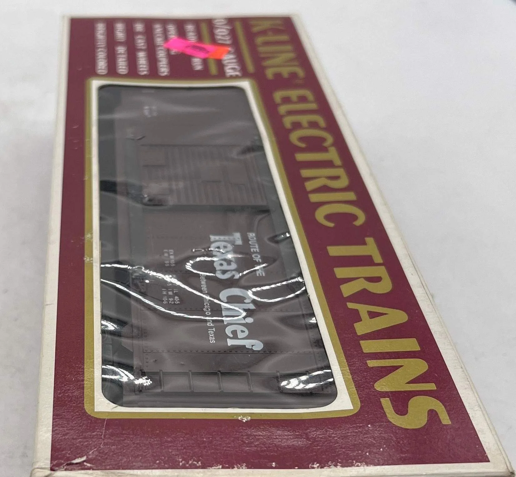 K-Line k-64236 ATSF texas chief boxcar  O SCALE Like New - Image 3