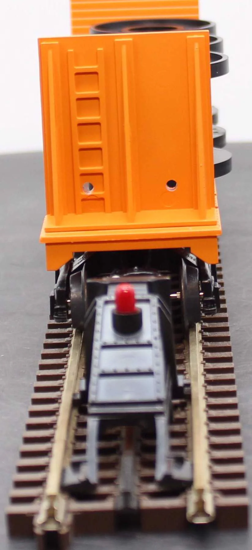 K-Line K-6675 Illinois Central Flatcar with spools O SCALE Like New - Image 6