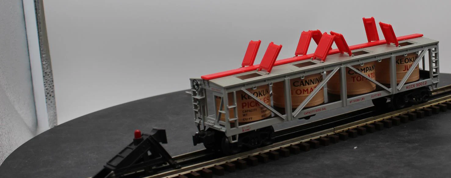 K-Line K-90012 K-LINE Keokuk Canning Company Classic Vat Car FREXKAIT CAR O SCALE Like New - Image 7