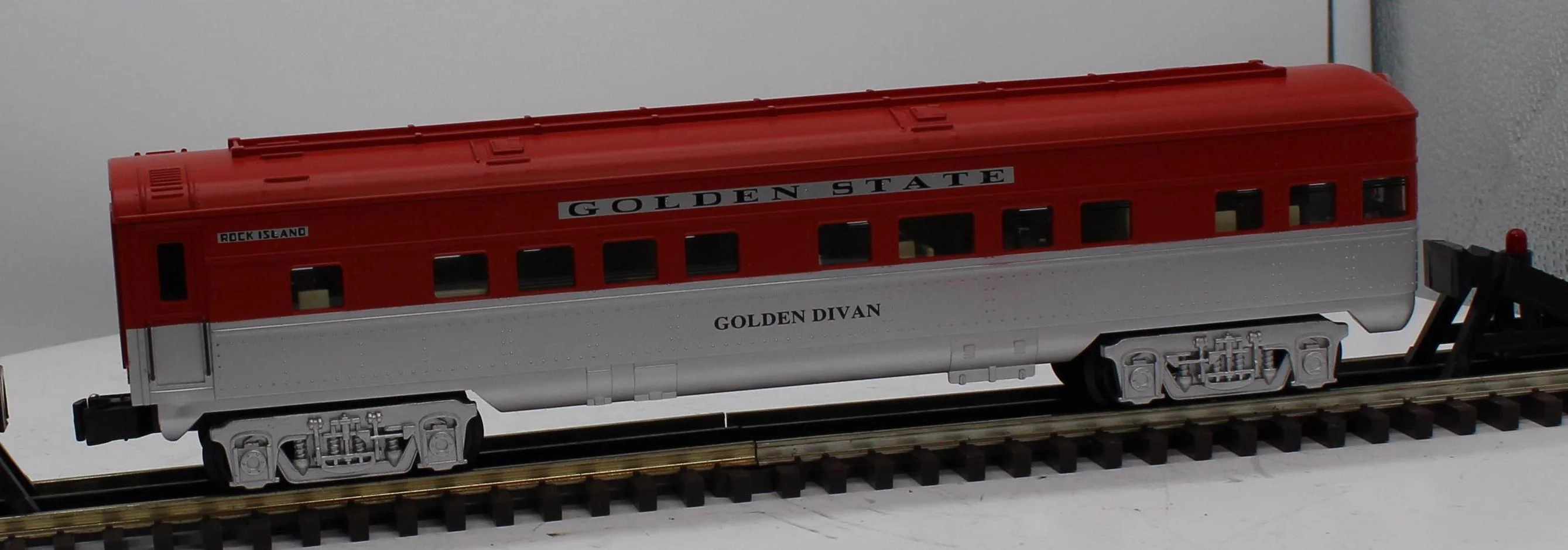 K-Line K4532-0479 GGolden State Golden Divan Passenger car O SCALE Like New - Image 2