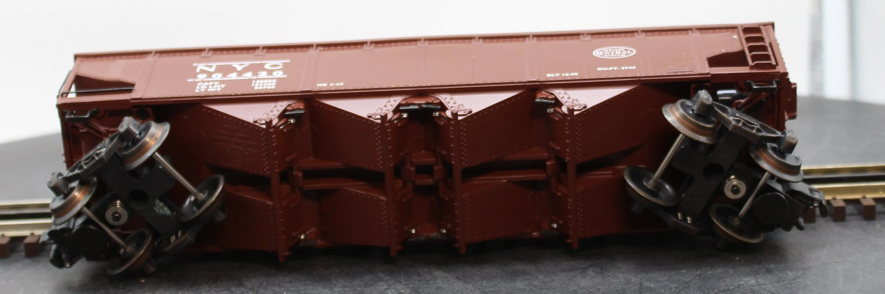K-Line K623-1781 O Scale New York Central Hopper Used Excellent - Image 7