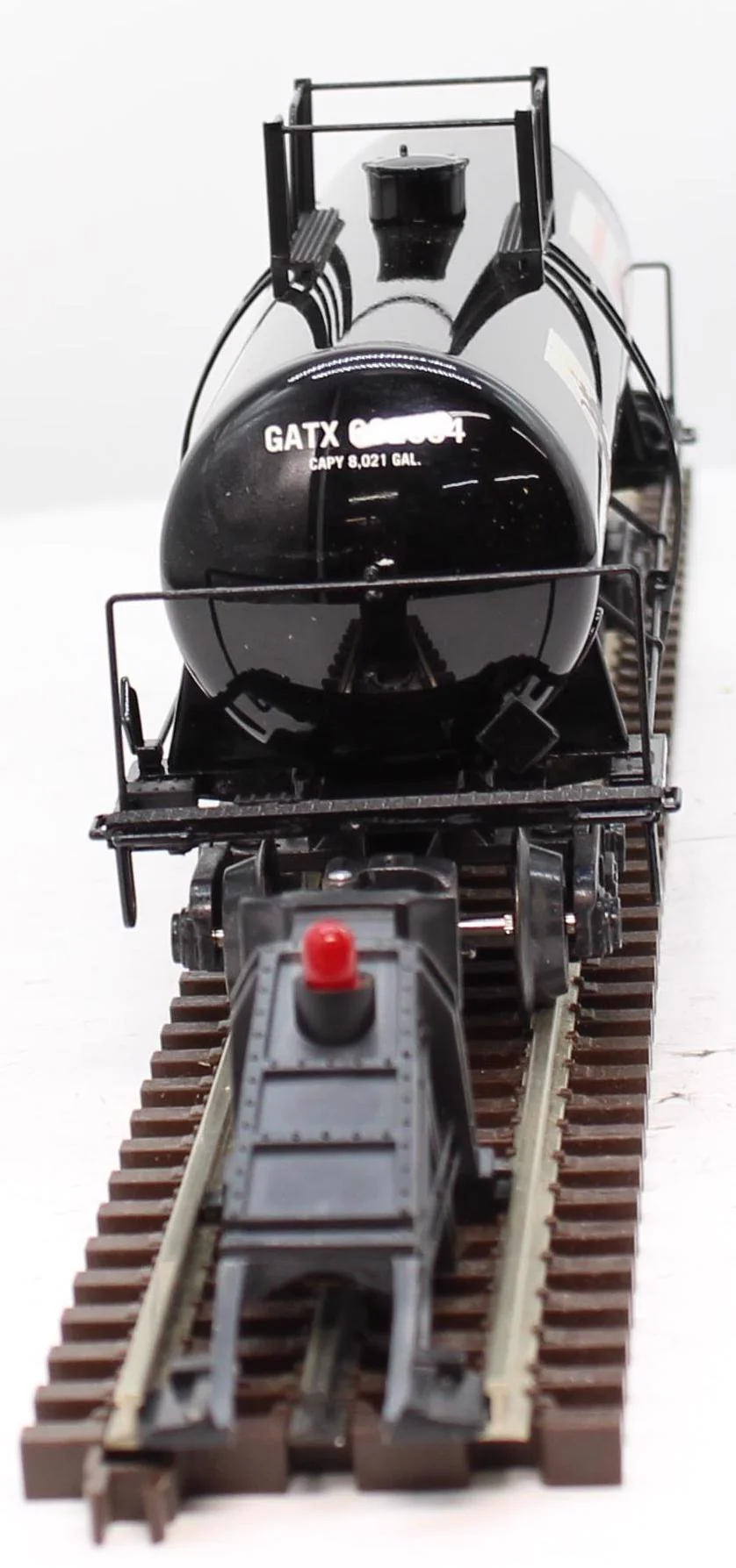 K-Line K6341-5603 ANHEUSER-BUSCH Corn Syrup Aluminum Tank Car O Scale Like New - Image 4