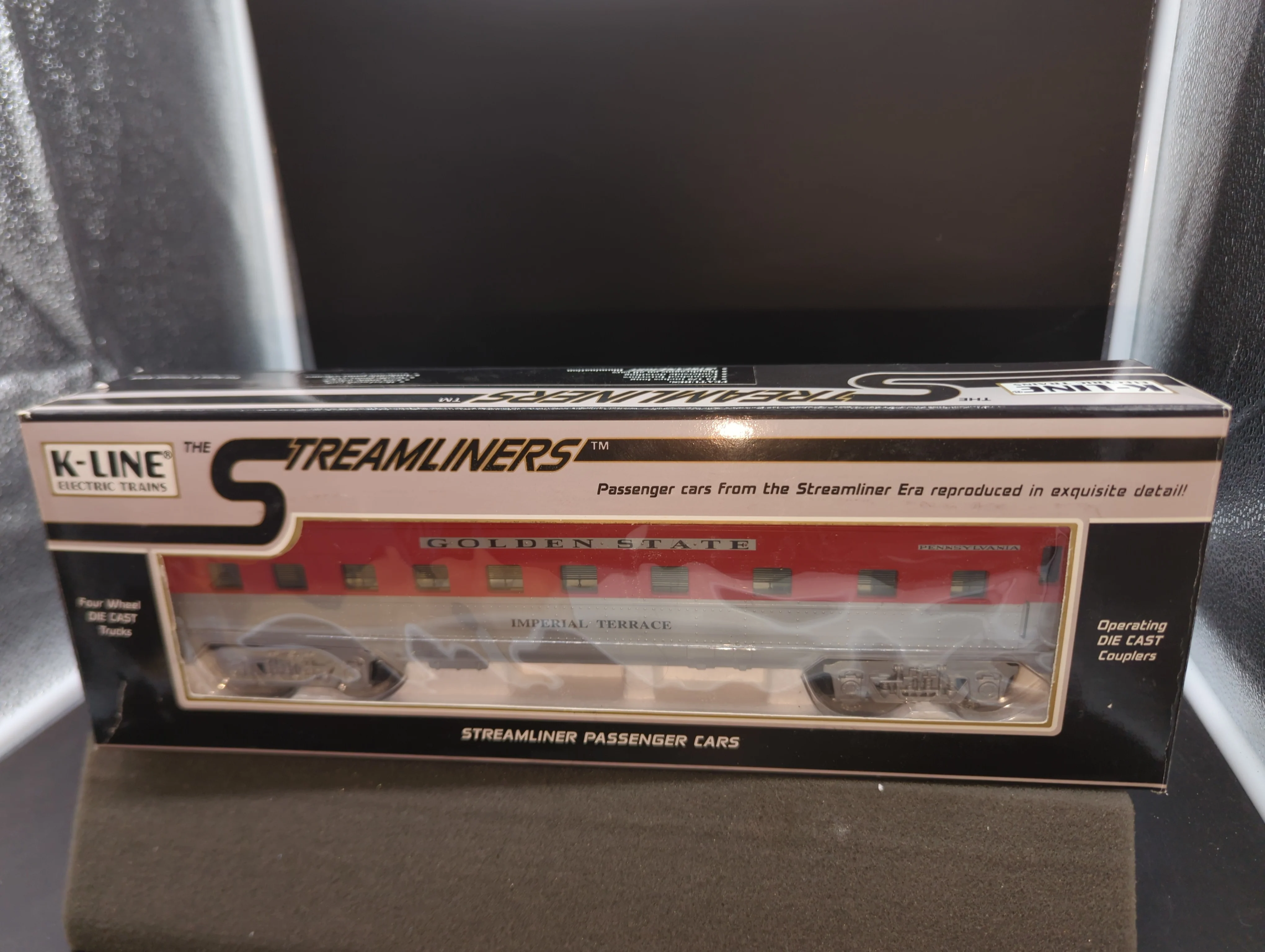K-Line K7500 Series Golden State Imperial Terrance Passenger Car O SCALE Like New - Image 5