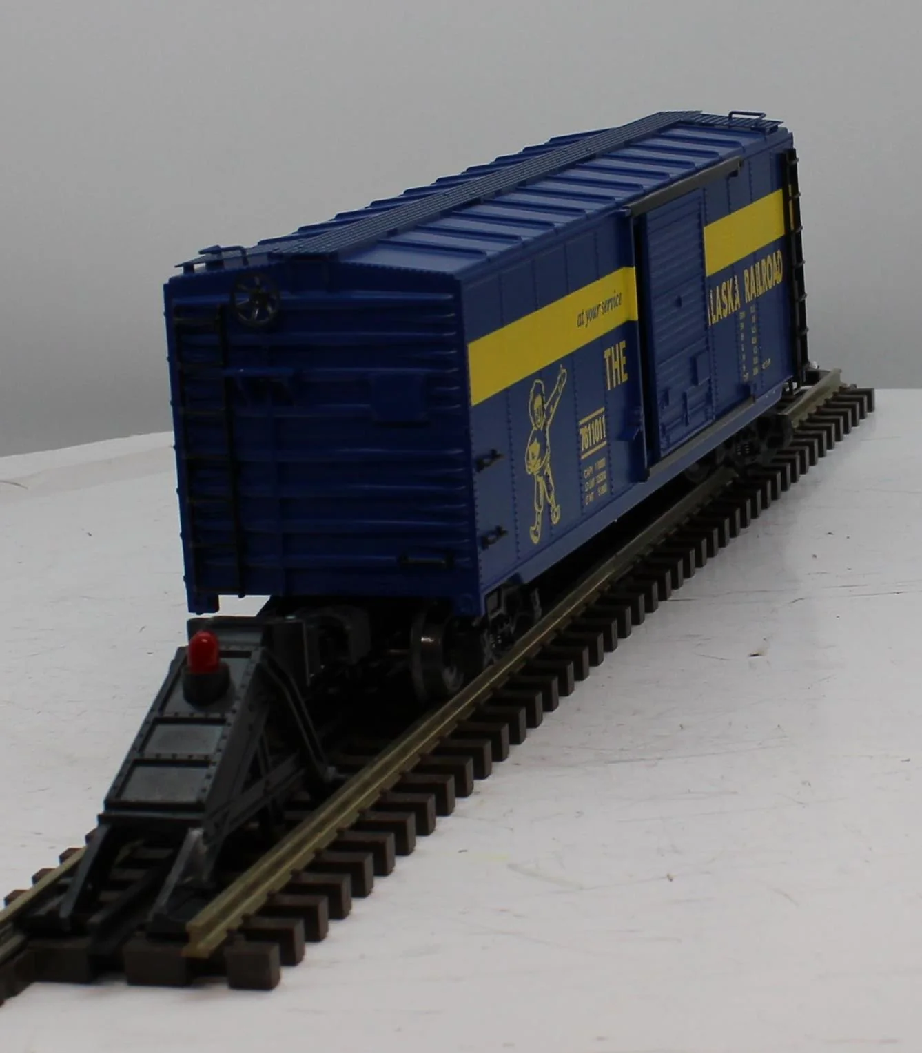 K-Line K761-1011 alaska boxcar O SCALE Like New - Image 6
