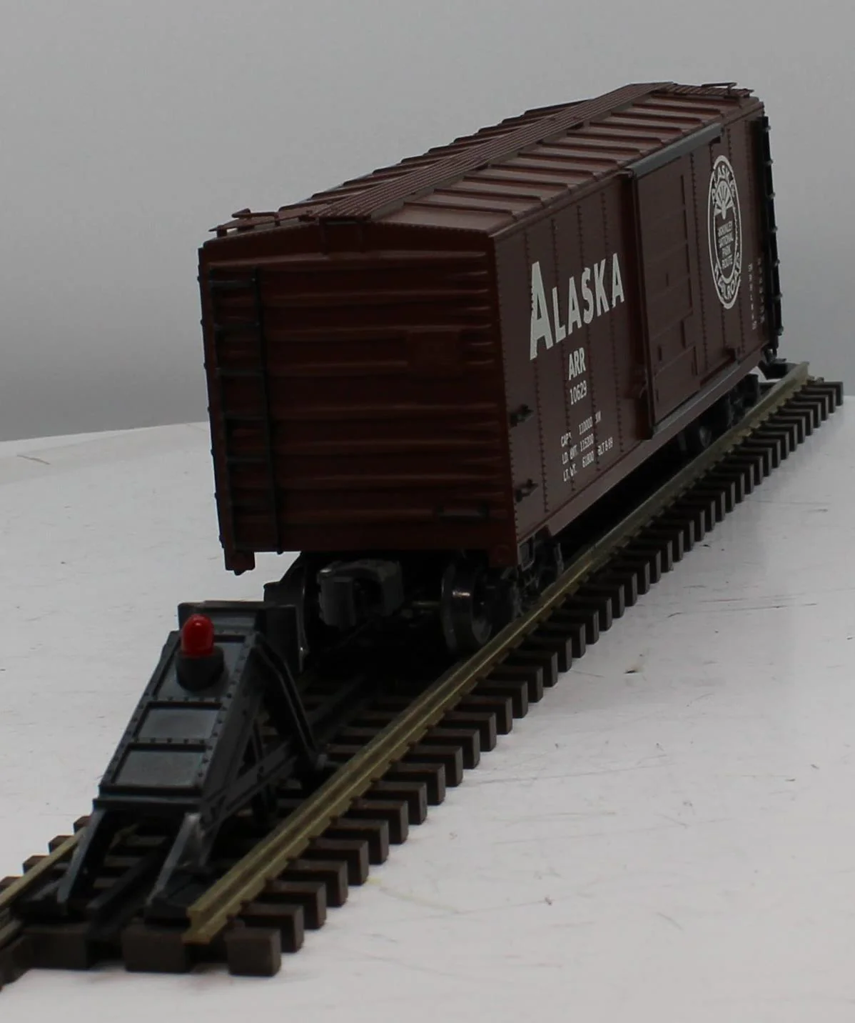 K-Line K761-1012 ALASKA RAILROAD Steel Sided Reefer Classic O Scale Like New - Image 3