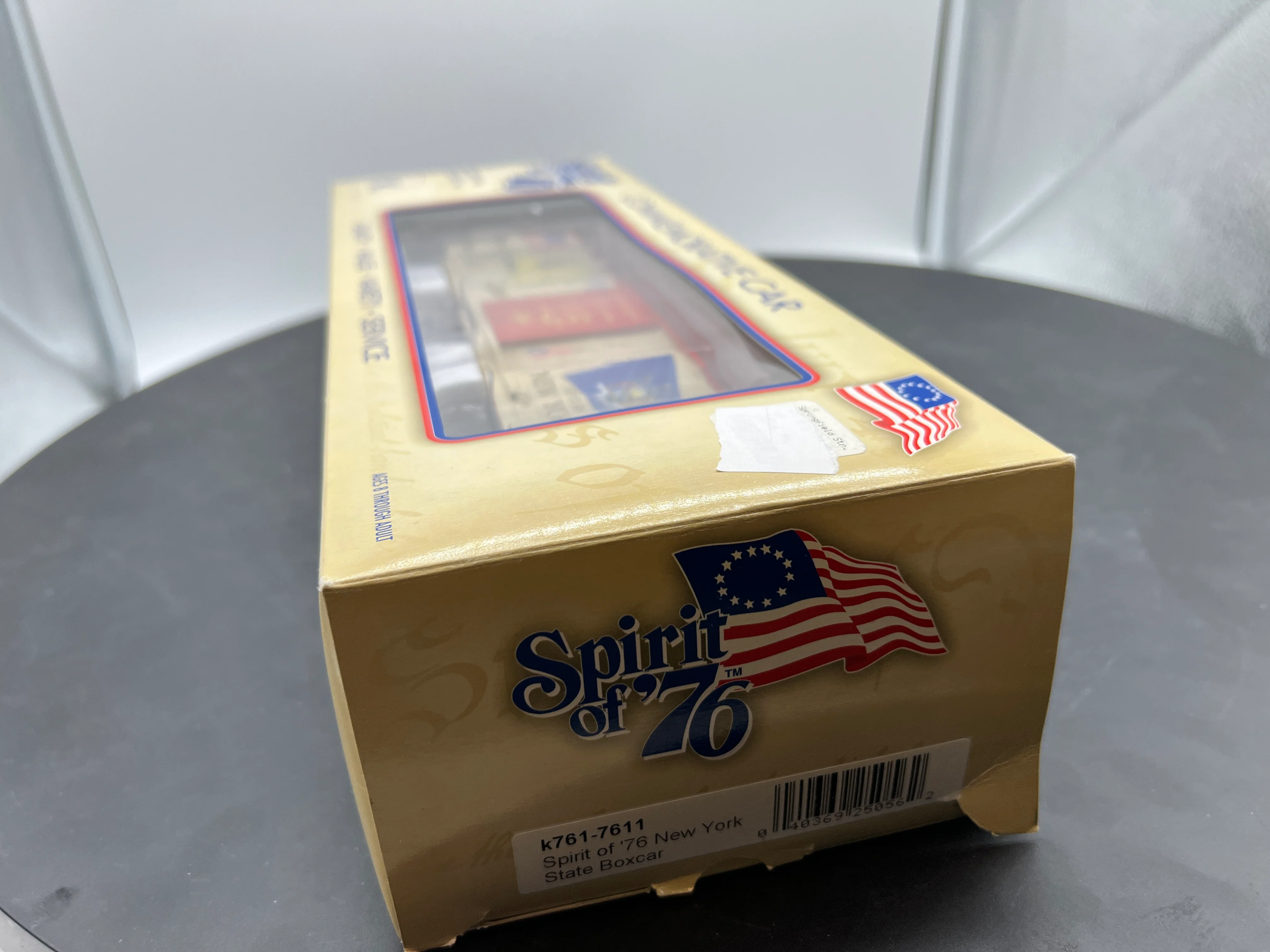 K-Line k761-7611 Spirit Of 76 New York State Boxcar O SCALE Like New - Image 3