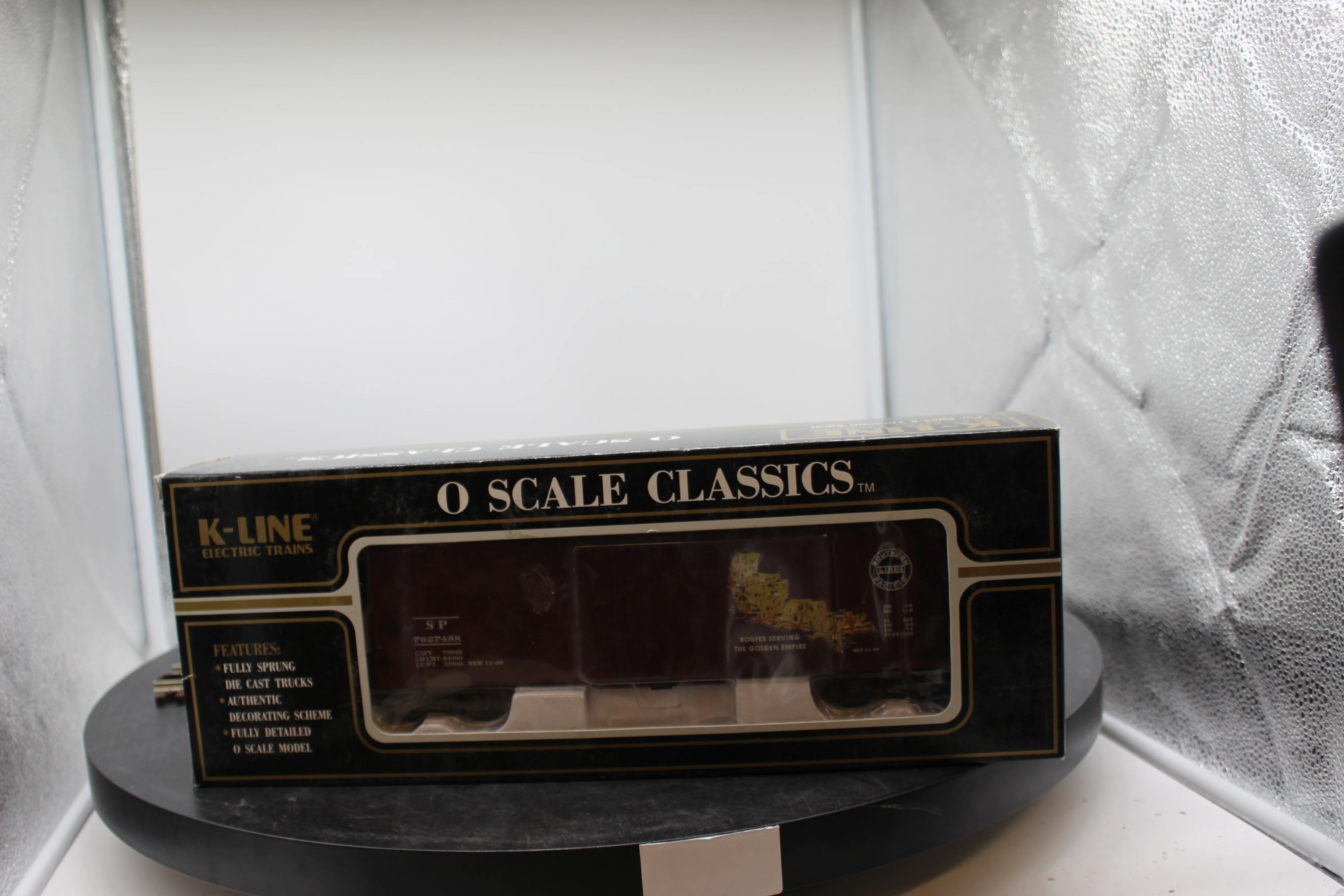 K-Line K762-7484 O SCALE Historical Art Classic Wood-Sided Reefer Like New - Image 3