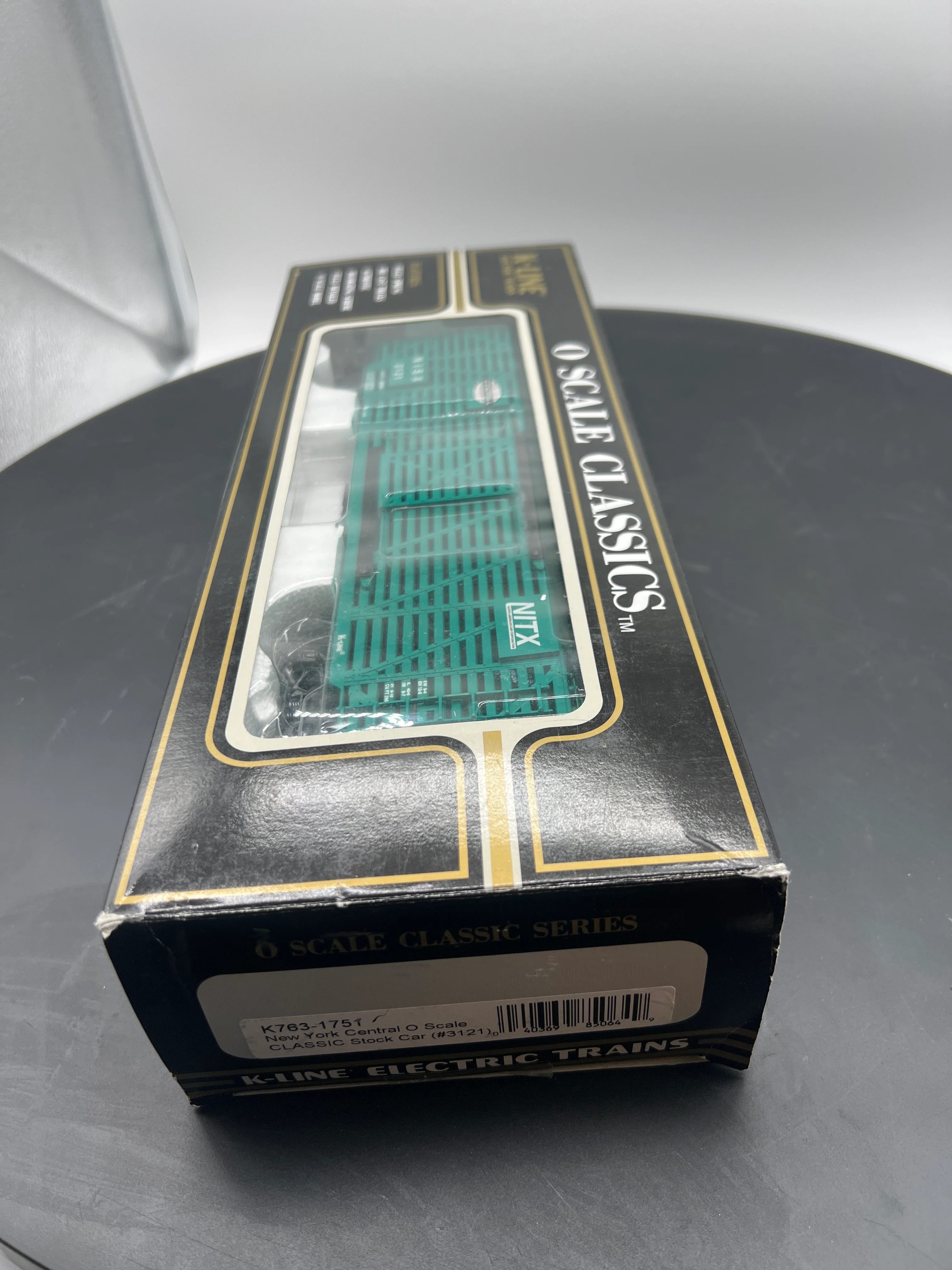 K-Line k763-1751 New York Central NYC stock car O SCALE Like New - Image 6