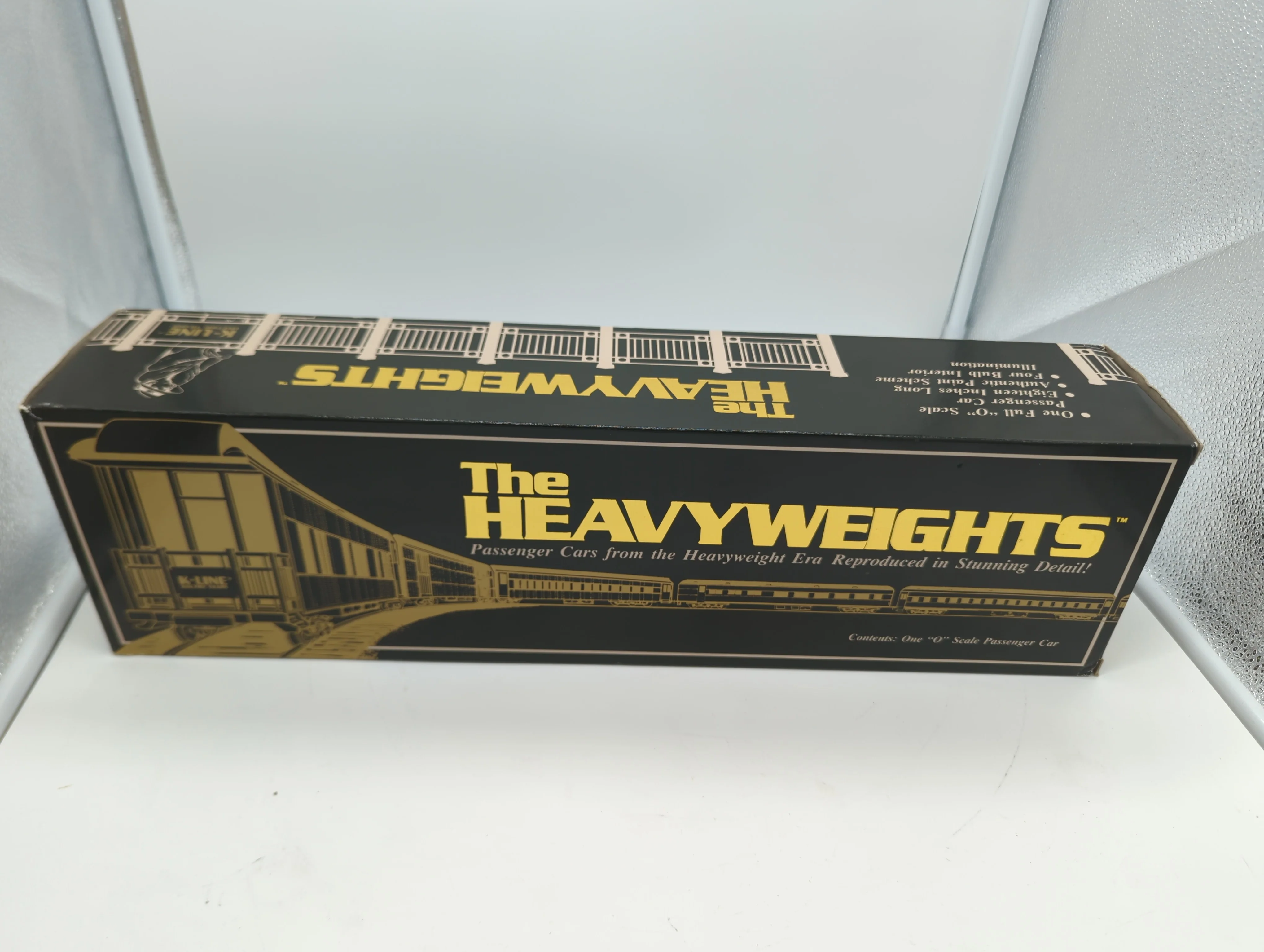 K-line K85-1877-0 J.L. Cowen observation Passenger car O SCALE Used Excellent - Image 7
