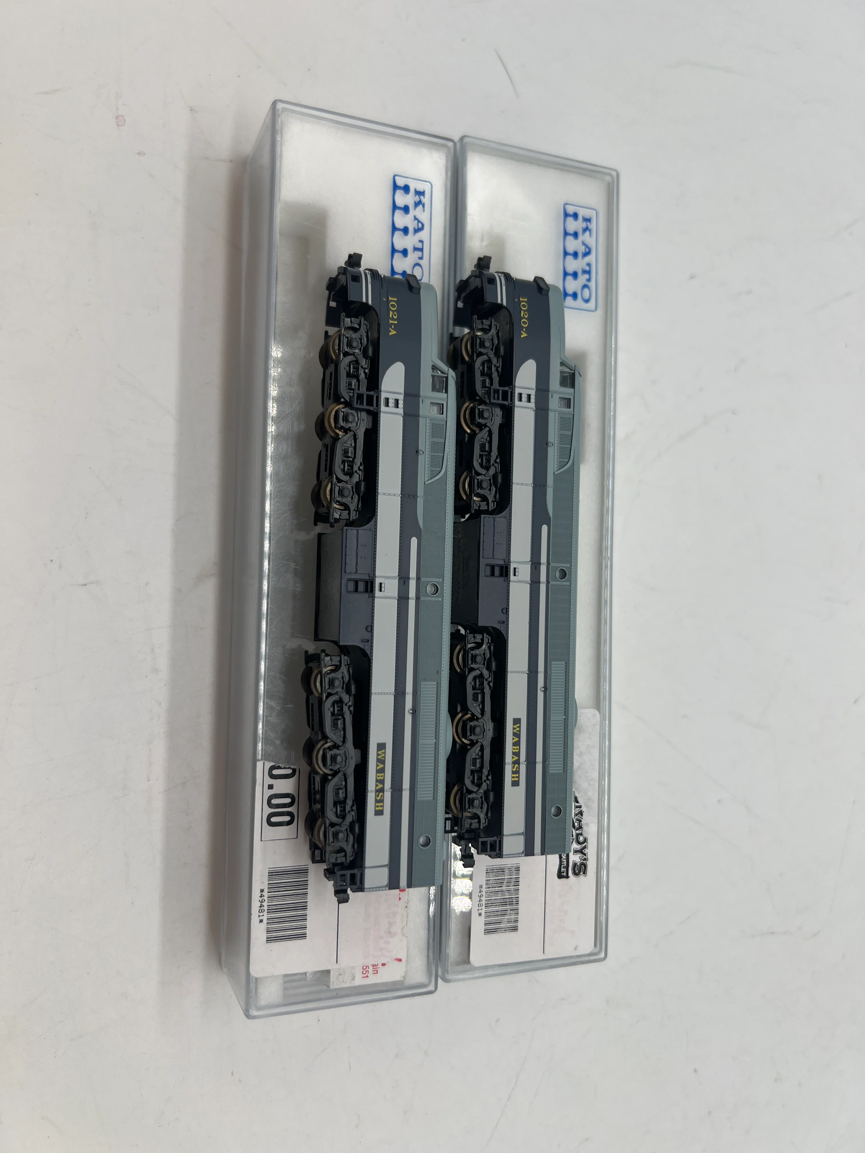 KATO 106-0901 PA-1 A-A Set Wabash N scale Like New - Image 3