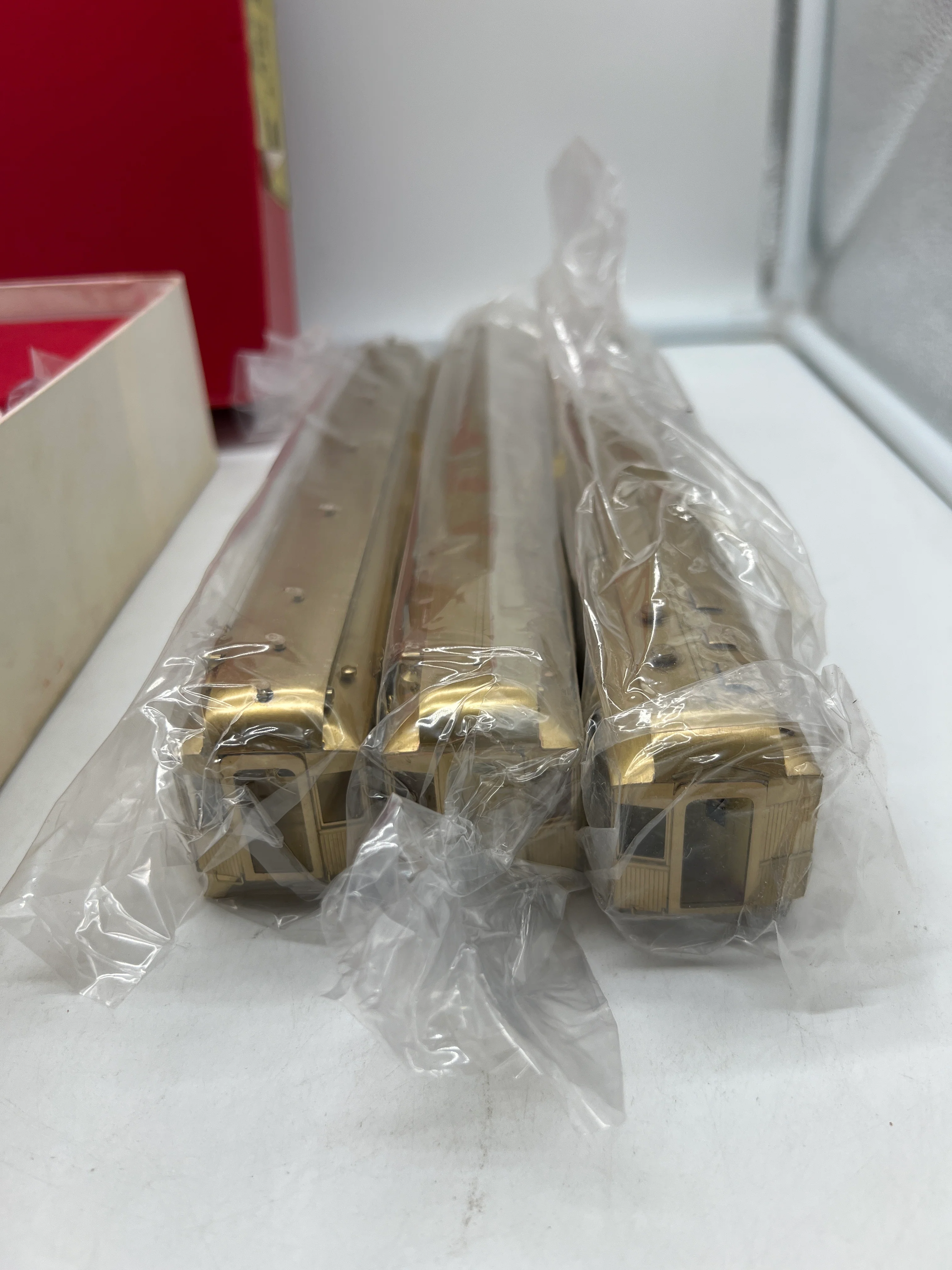 Kumata PFM VH Scale Models CPR Canadian Pacific Kettle Valley Passenger Cars Kit NO TRUCKS 5 Cars Brass HO SCALE NEW - Image 12