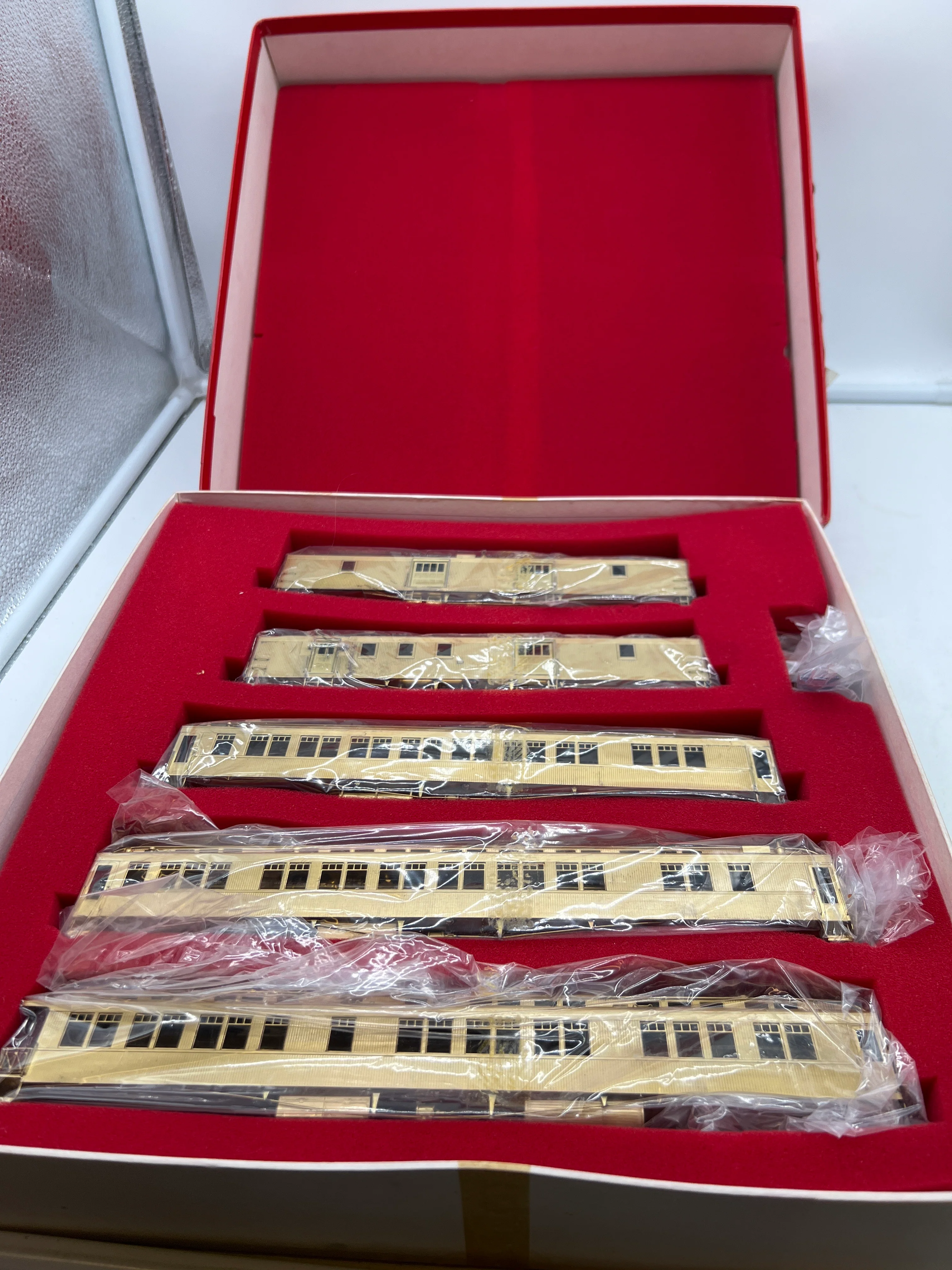 Kumata PFM VH Scale Models CPR Canadian Pacific Kettle Valley Passenger Cars Kit NO TRUCKS 5 Cars Brass HO SCALE NEW - Image 5
