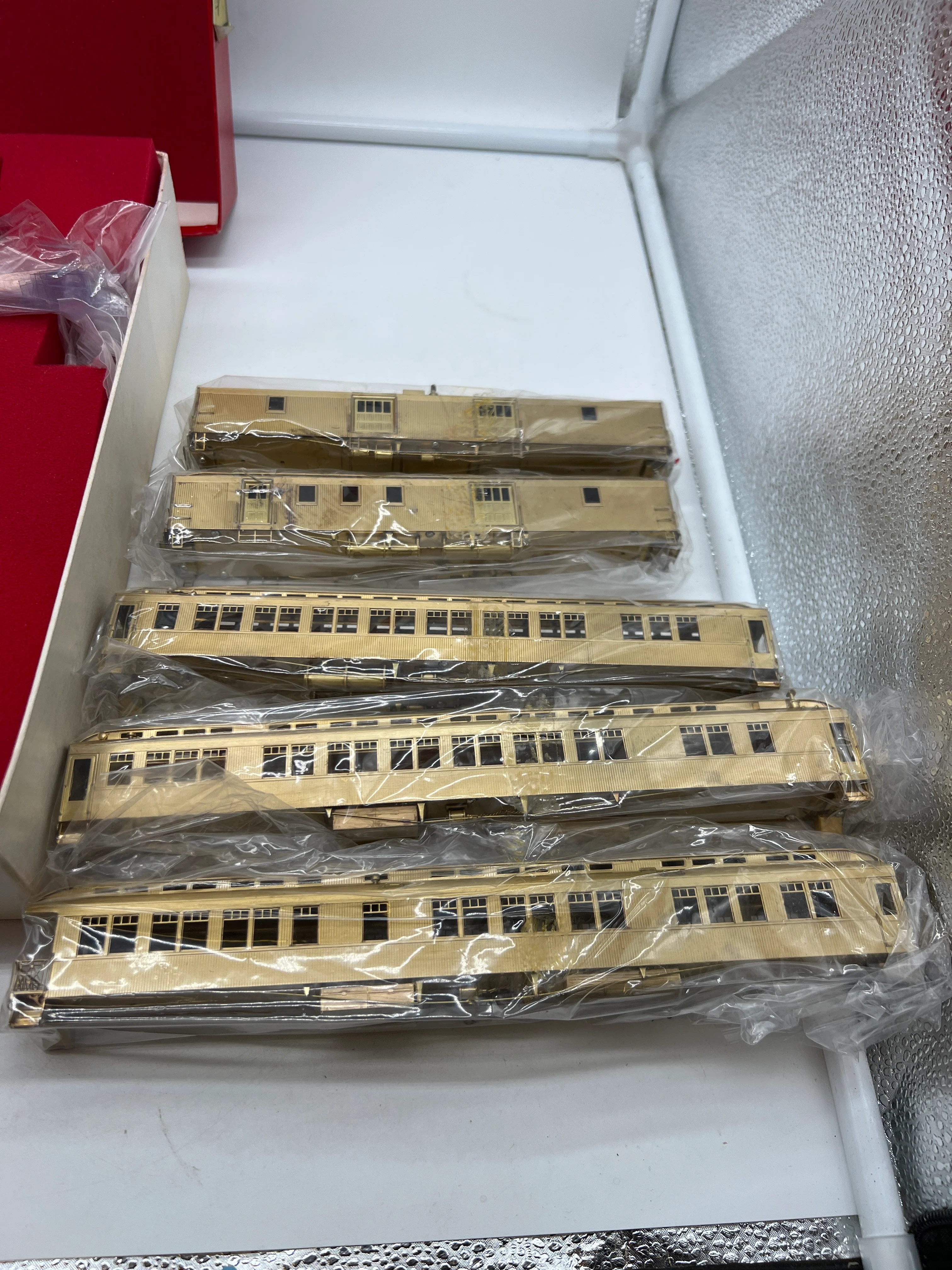 Kumata PFM VH Scale Models CPR Canadian Pacific Kettle Valley Passenger Cars Kit NO TRUCKS 5 Cars Brass HO SCALE NEW - Image 6