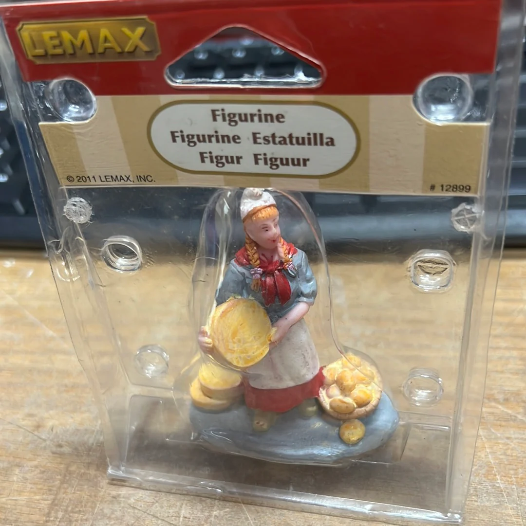 Lemax 12899 Cheese Seller Figurine - Image 4