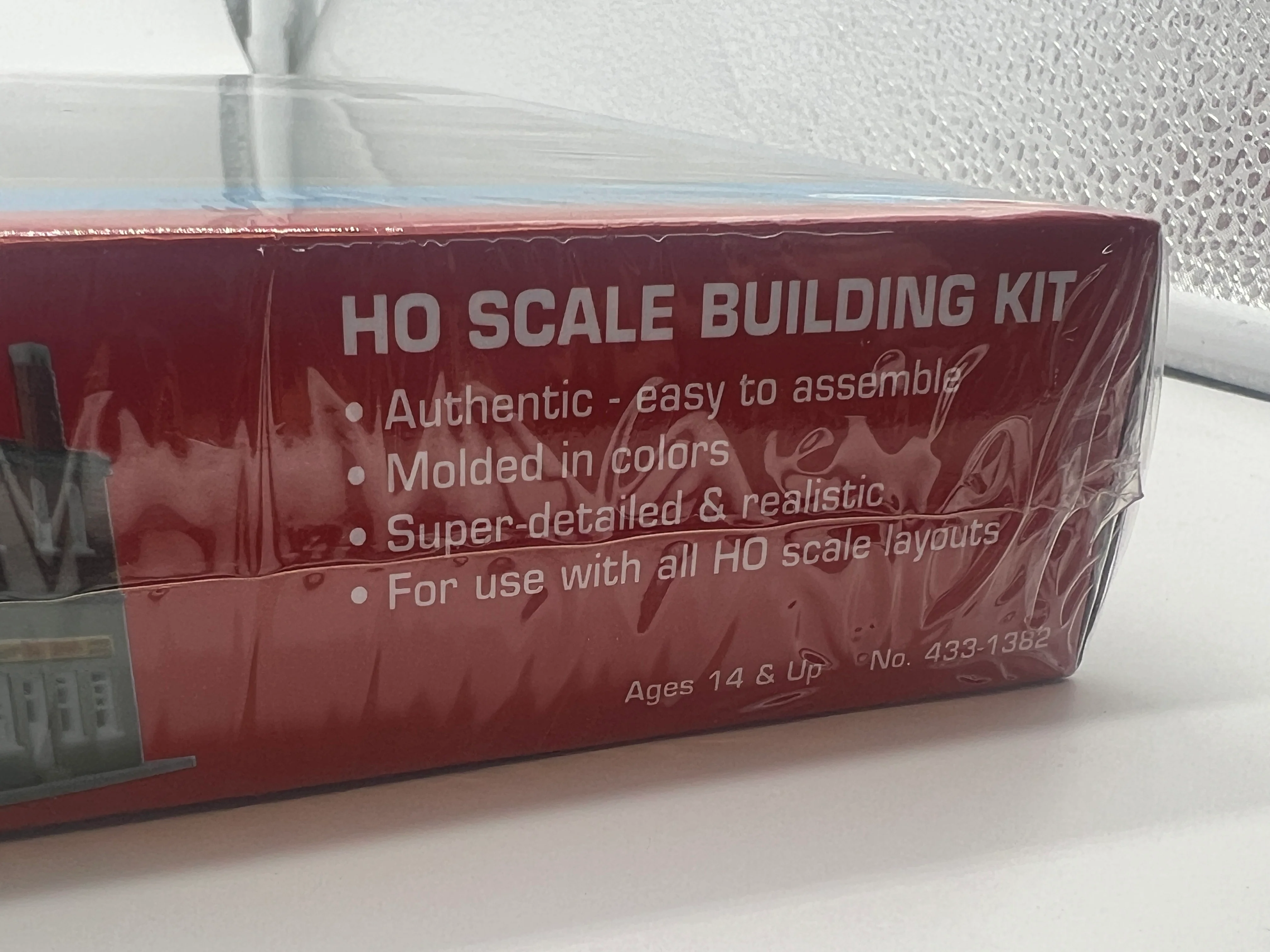 Life-Like trains HO police station building kit 433-1382 HO SCALE NEW - Image 3