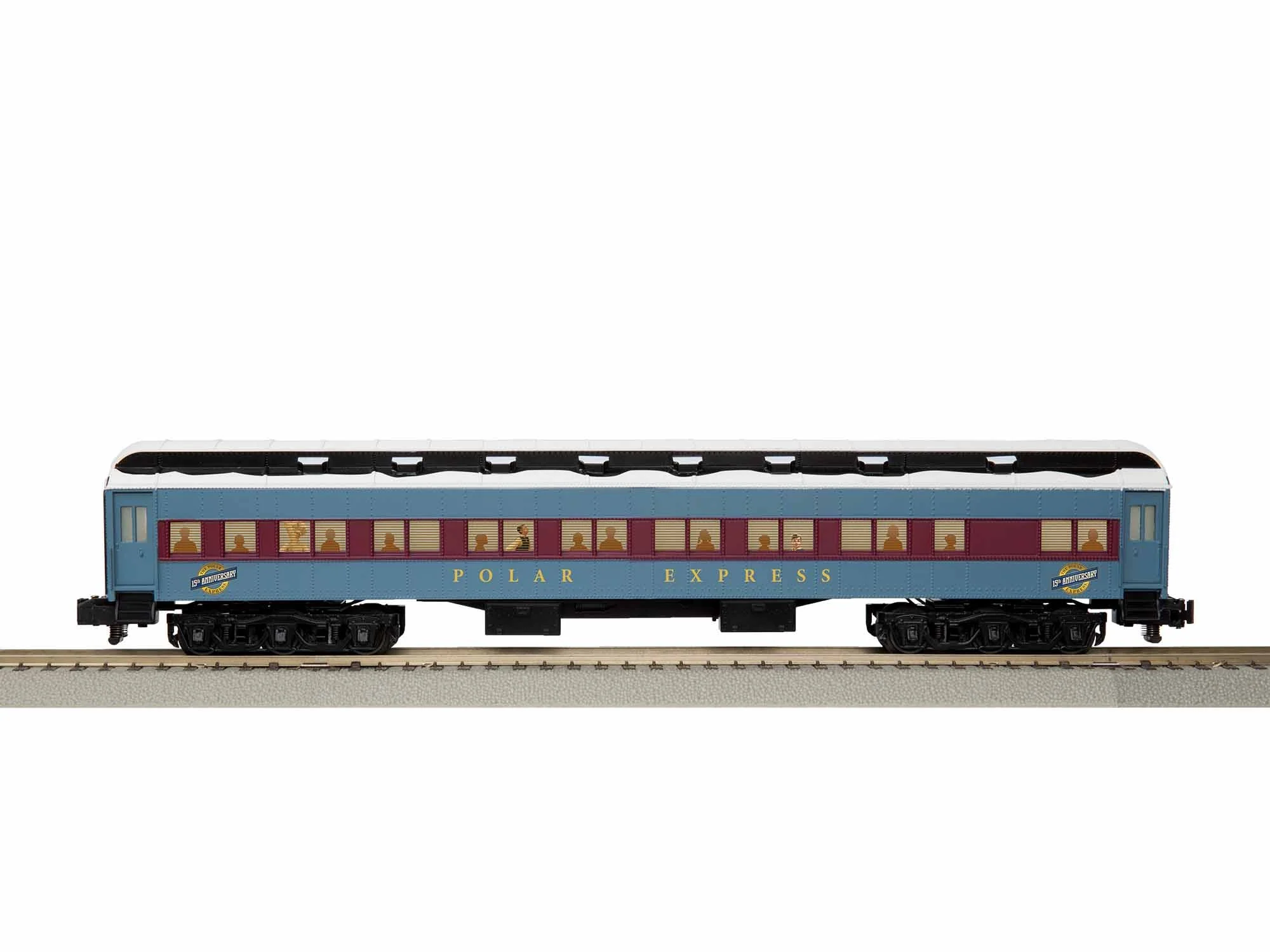 Lionel 1919400 THE POLAR EXPRESS 15TH ANNIVERSARY COACH S SCALE Like New