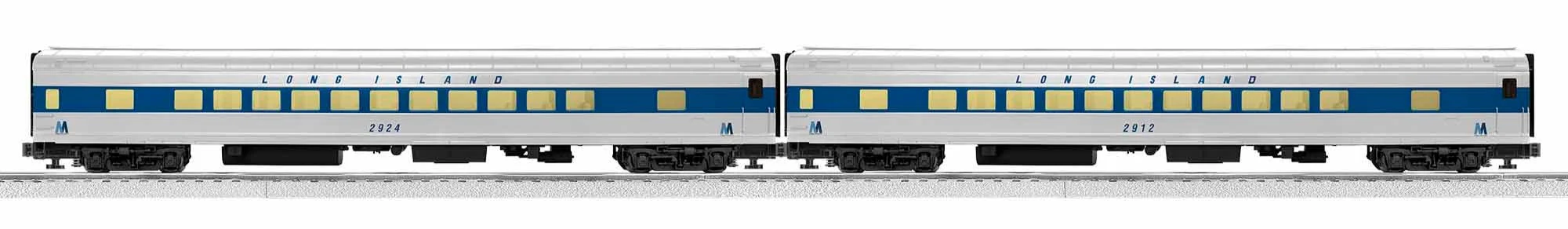 Lionel 1927360 Long Island 21" Coach 4-Pack AND 1927370 Long Island 21' Coach 2 pack limited O Scale NEW - Image 3
