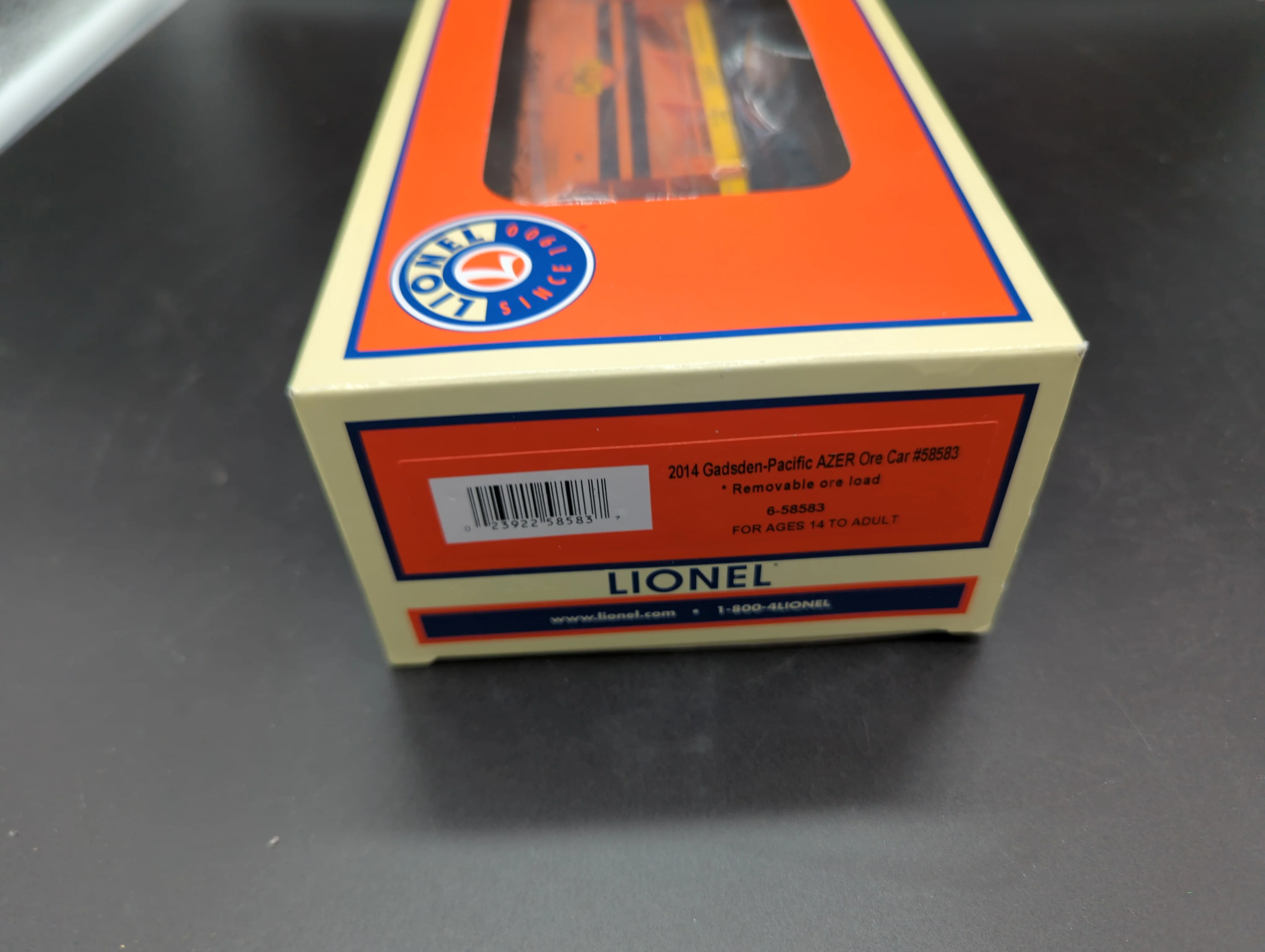 Lionel 2014 Gadsden-Pacific Azer (GPD) ore car #58583, O gauge, 6-58583 O SCALE Like New - Image 7