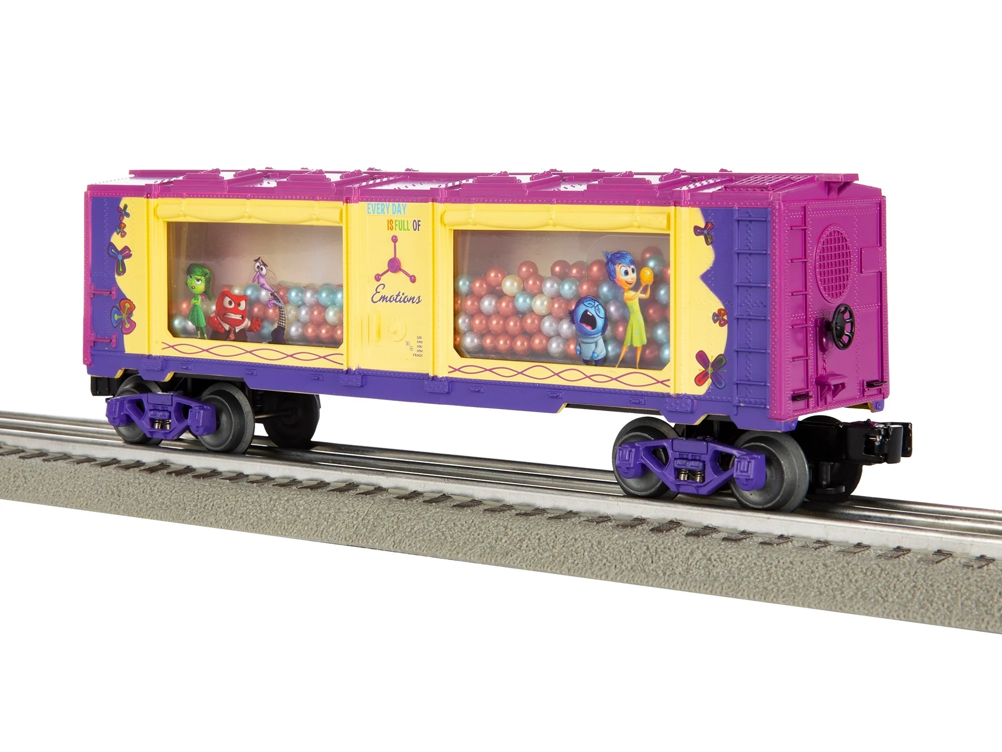 Lionel 2028100 Inside Out Memory Ball Transport Car O SCALE NEW - Image 2