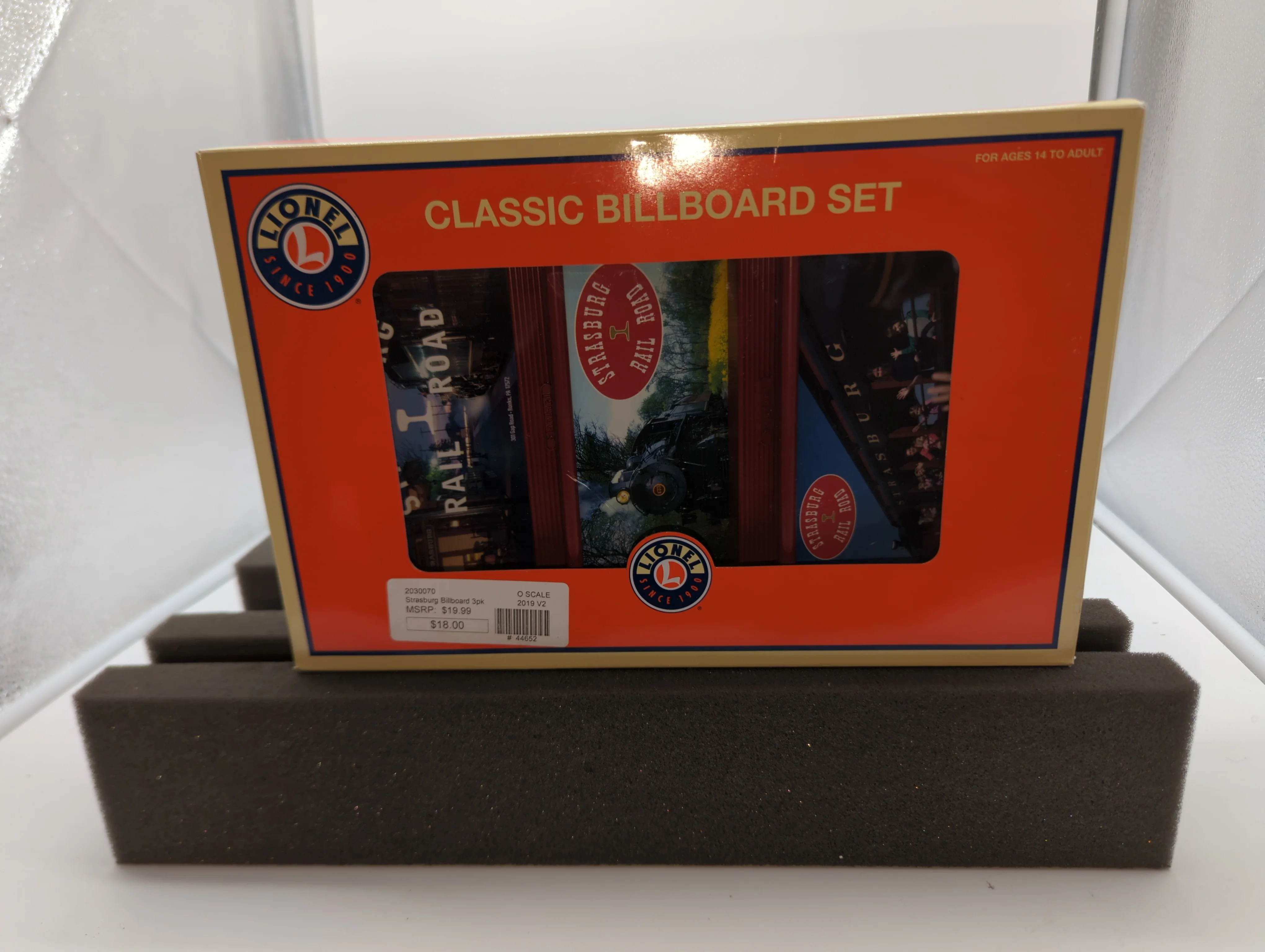 Lionel 2030070 STRASBURG BILLBOARDS 3-PACK O SCALE Like New - Image 2