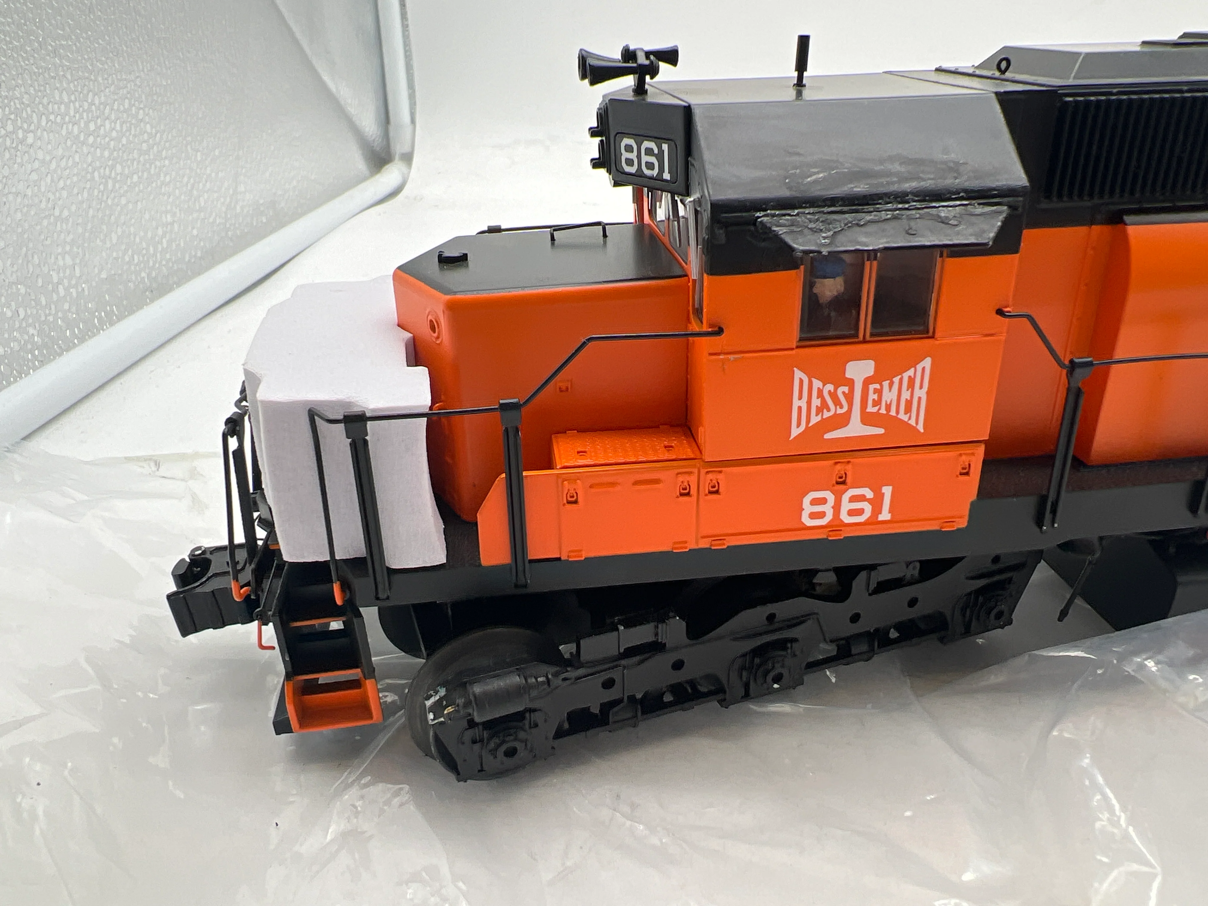 Lionel 2033011 BESSEMER & LAKE ERIE LEGACY SD38 #861 O SCALE Used Excellent - Image 4