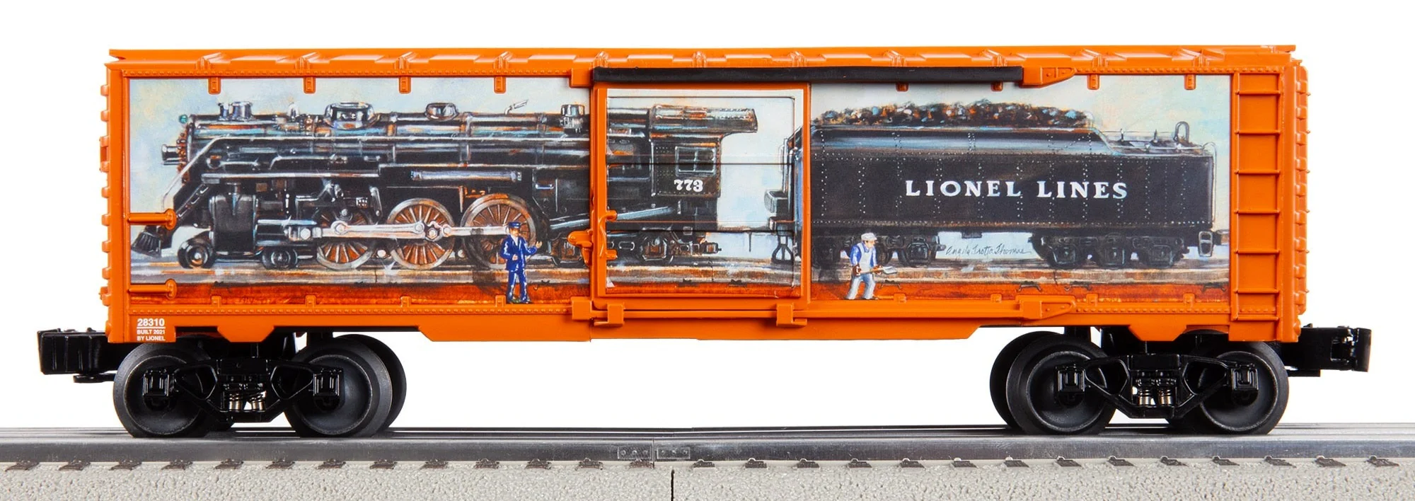 Lionel 2128310 Angela Trotta Thomas Hudson Boxcar O SCALE NEW