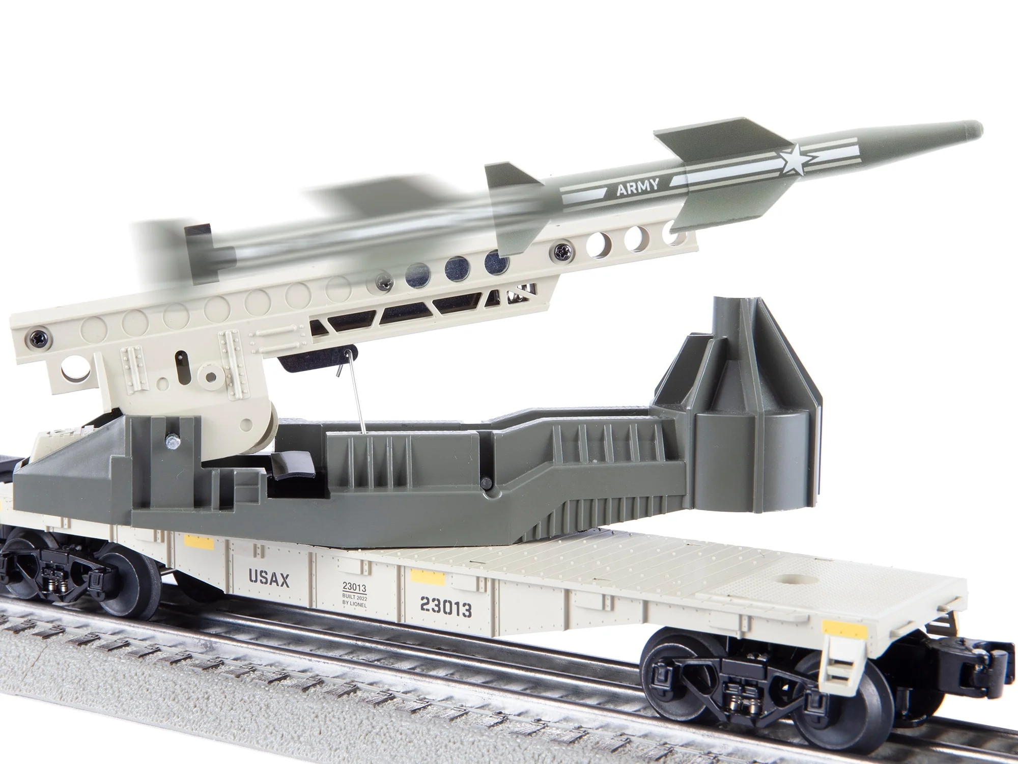 Lionel 2223010 ARMY FREIGHT LIONCHIEF Ready to Run Train Set O SCALE NEW - Image 4
