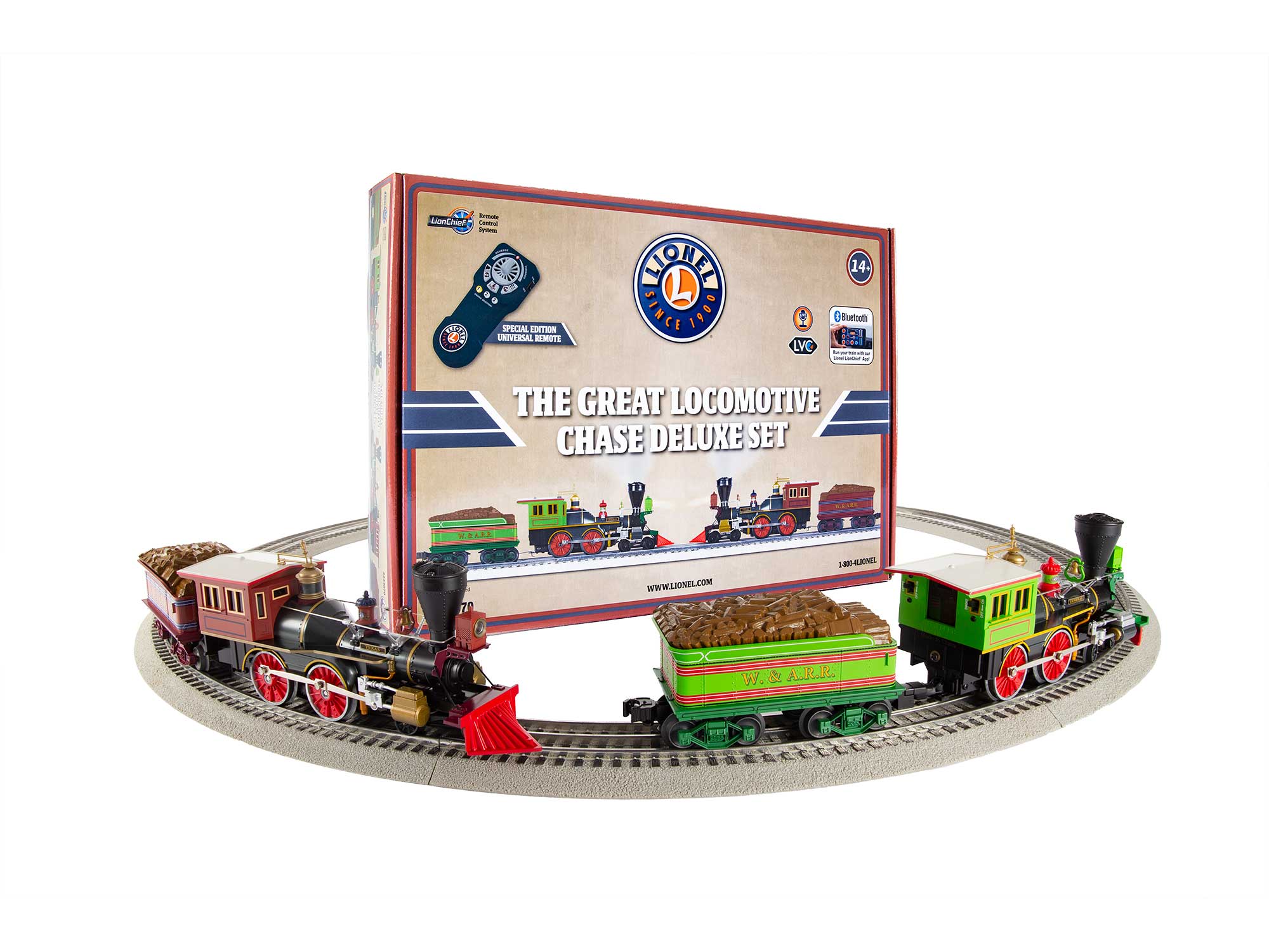Lionel 2223070 GREAT LOCOMOTIVE CHASE DELUXE LIONCHIEF Train Set BLUETOOTH 5.0 SET O SCALE NEW - Image 6