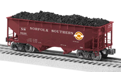 Lionel 2226062 Norfolk Southern NS Die-cast AAR 2-Bay Hopper O SCALE Like New - Image 7