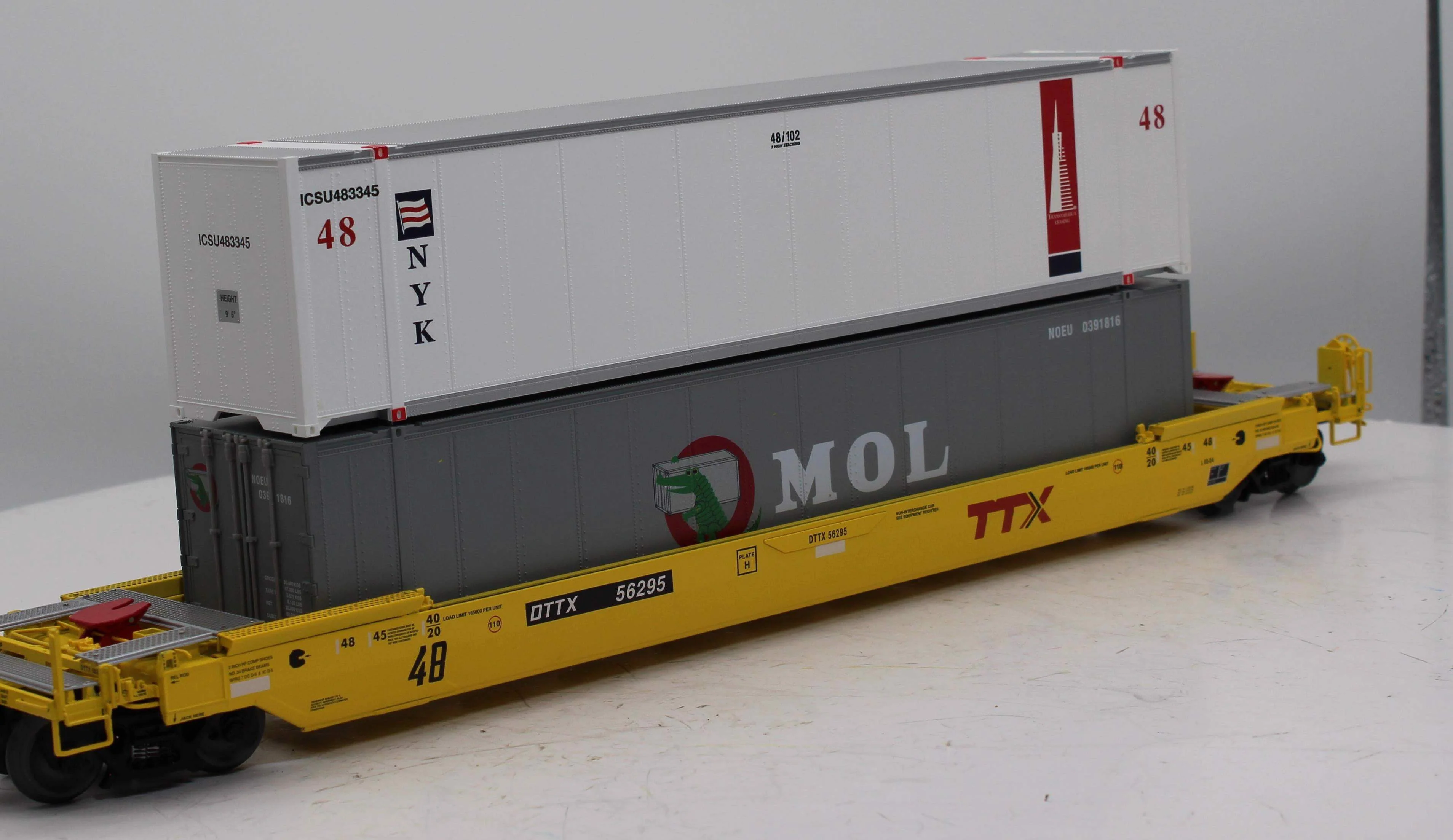 Lionel 2226611 TTX Husky Stack #56295 O SCALE Like New limited - Image 11