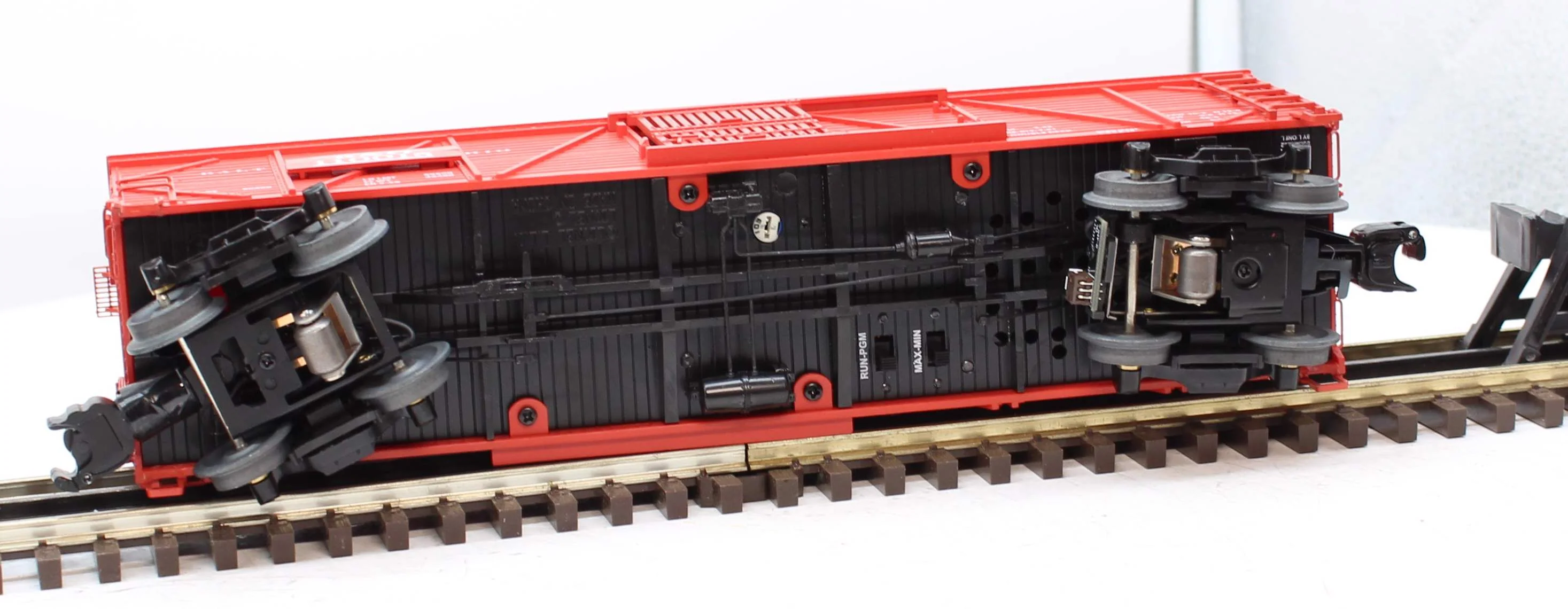 Lionel 2226880 BALTIMORE & OHIO VISION STOCK CAR 3-PACK #110015, 110023, 110034 O SCALE NEW (no outer brown box) - Image 3