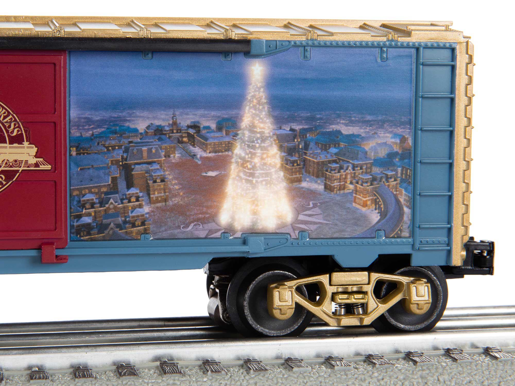Lionel 2228090 THE POLAR EXPRESS Illuminated boxcar O SCALE NEW - Image 5
