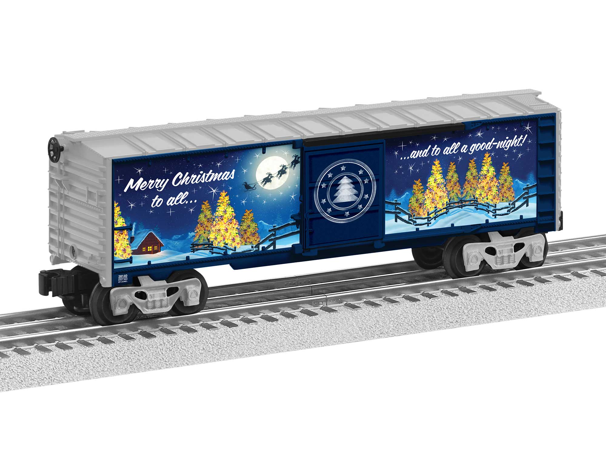 Lionel 2228140 Night Before Christmas Illuminated Boxcar O SCALE NEW