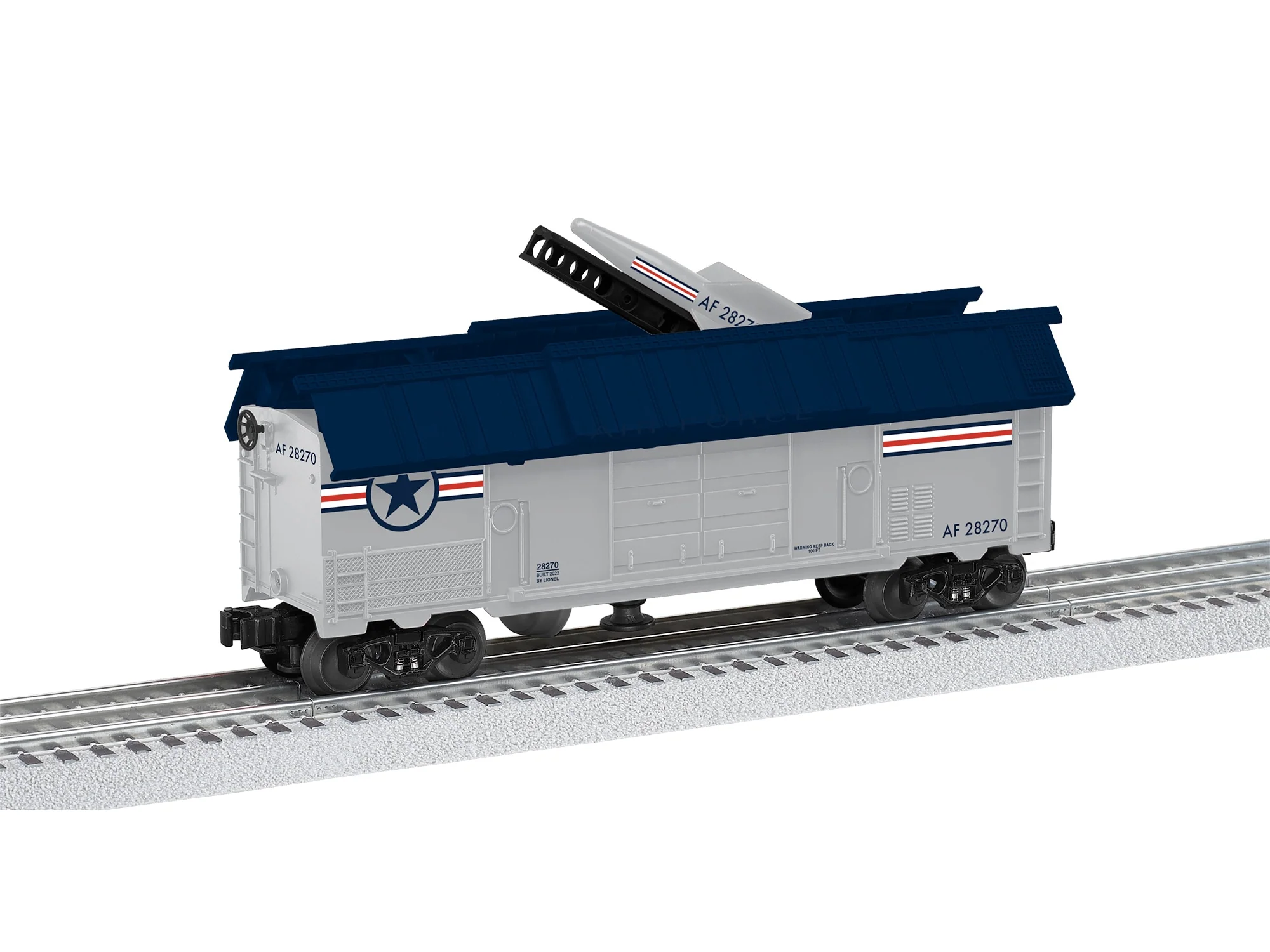 Lionel 2228270 Air Force Minuteman Car #AF28270 O SCALE NEW - Image 2