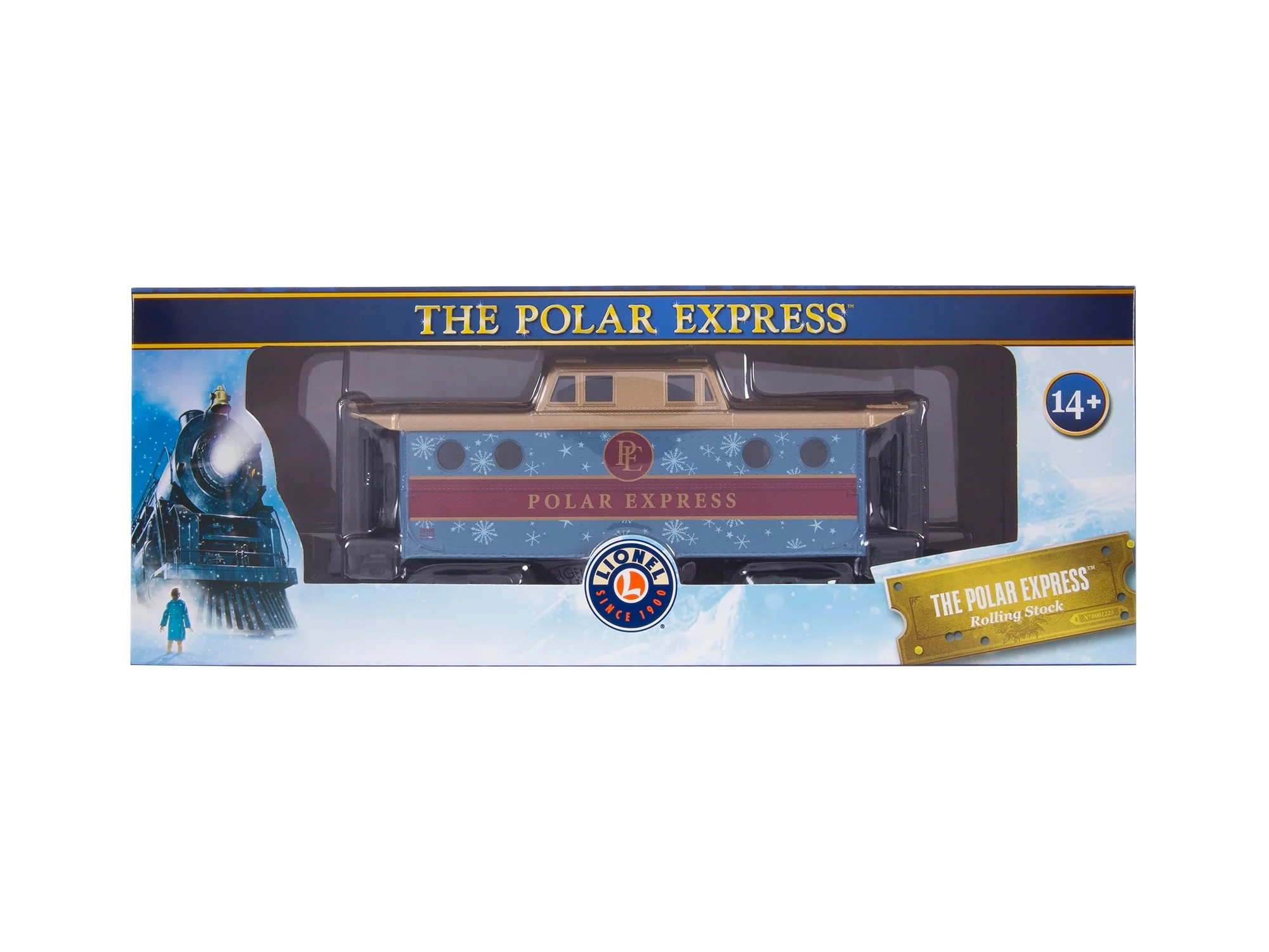 Lionel 2228300 THE POLAR EXPRESS CABOOSE O SCALE NEW - Image 3