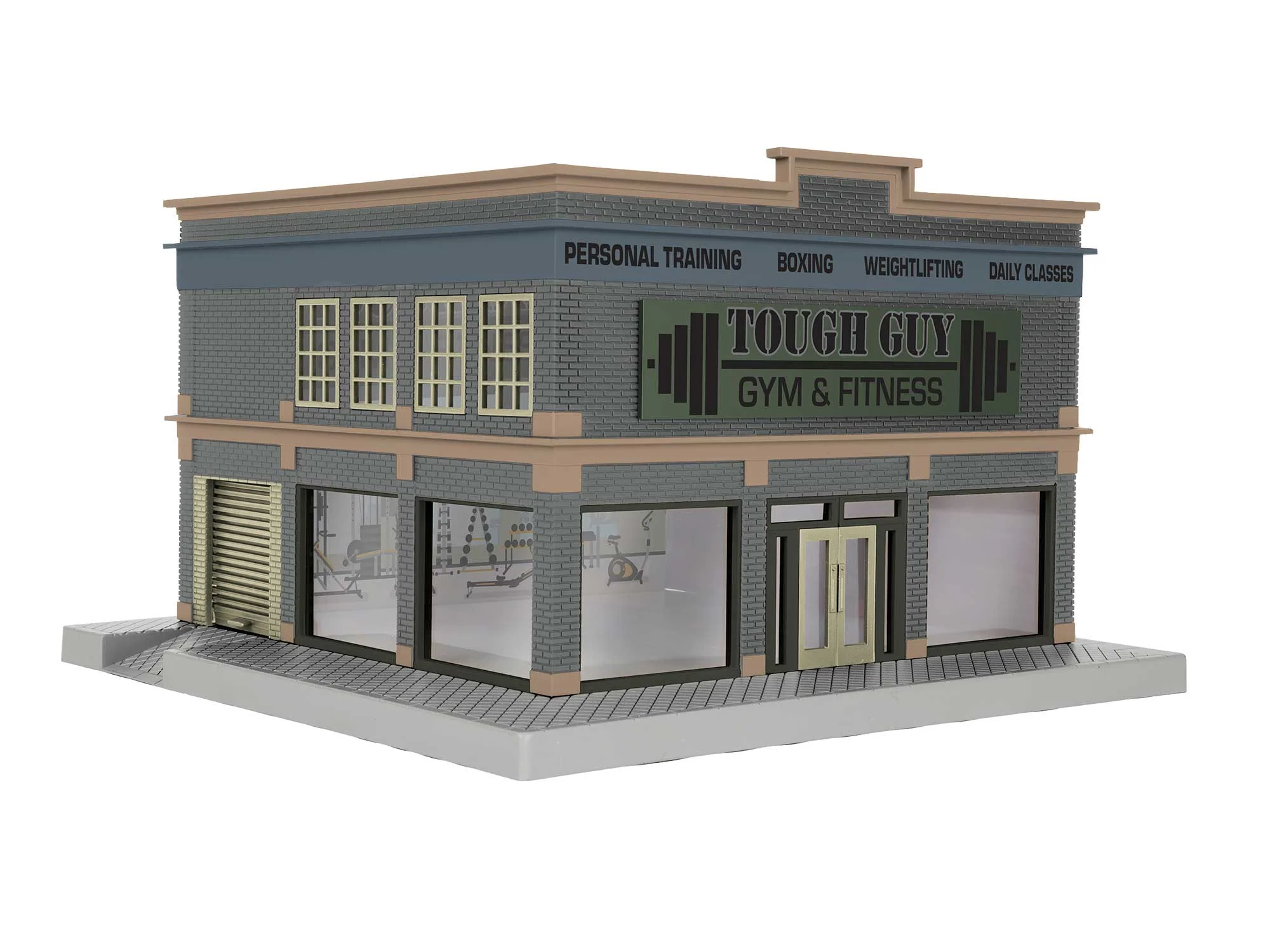 Lionel 2229060 TOUGH GUY GYM & FITNESS O SCALE NEW