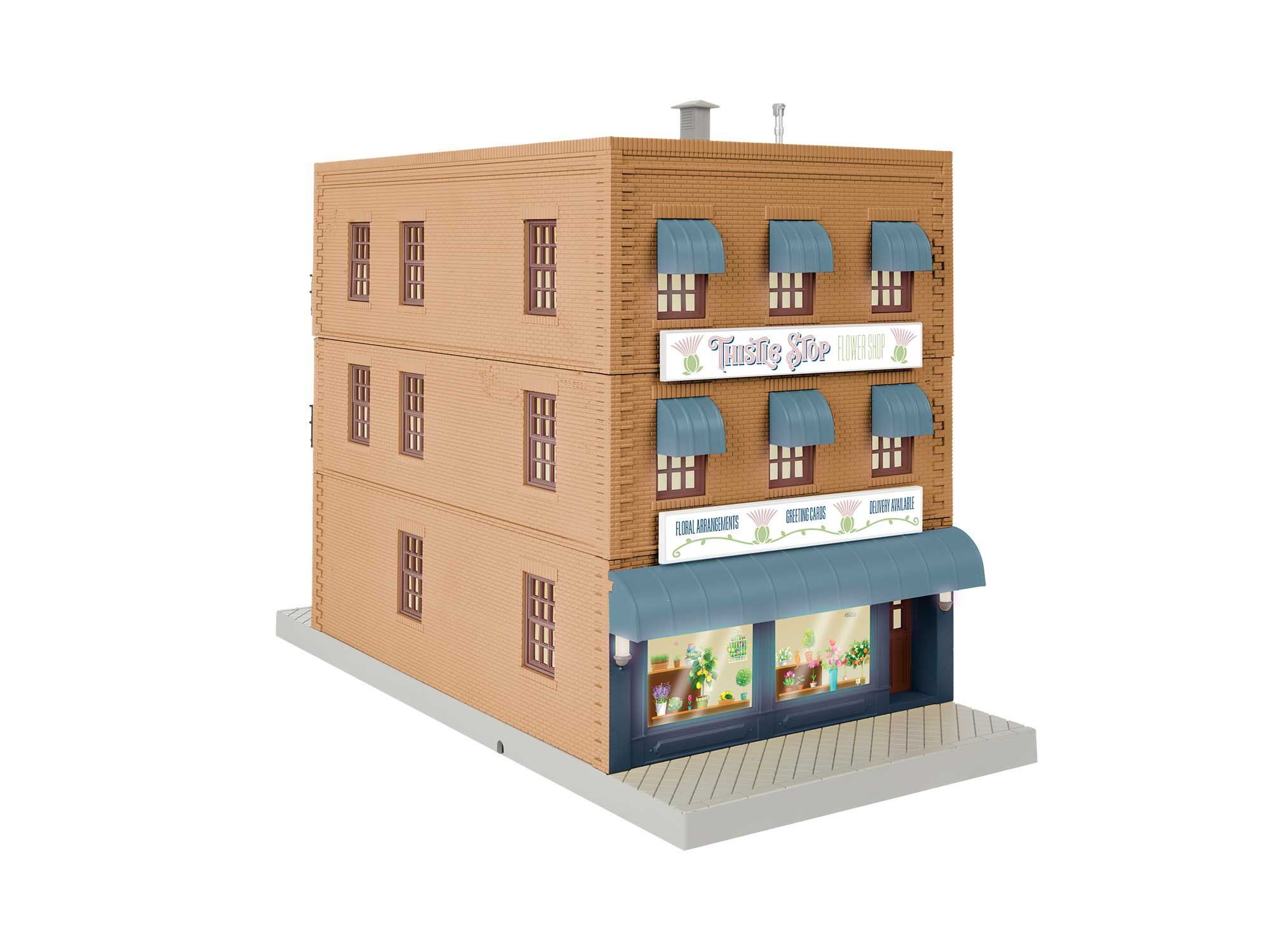Lionel 2229110 THISTLE STOP FLOWER SHOP O SCALE NEW - Image 4