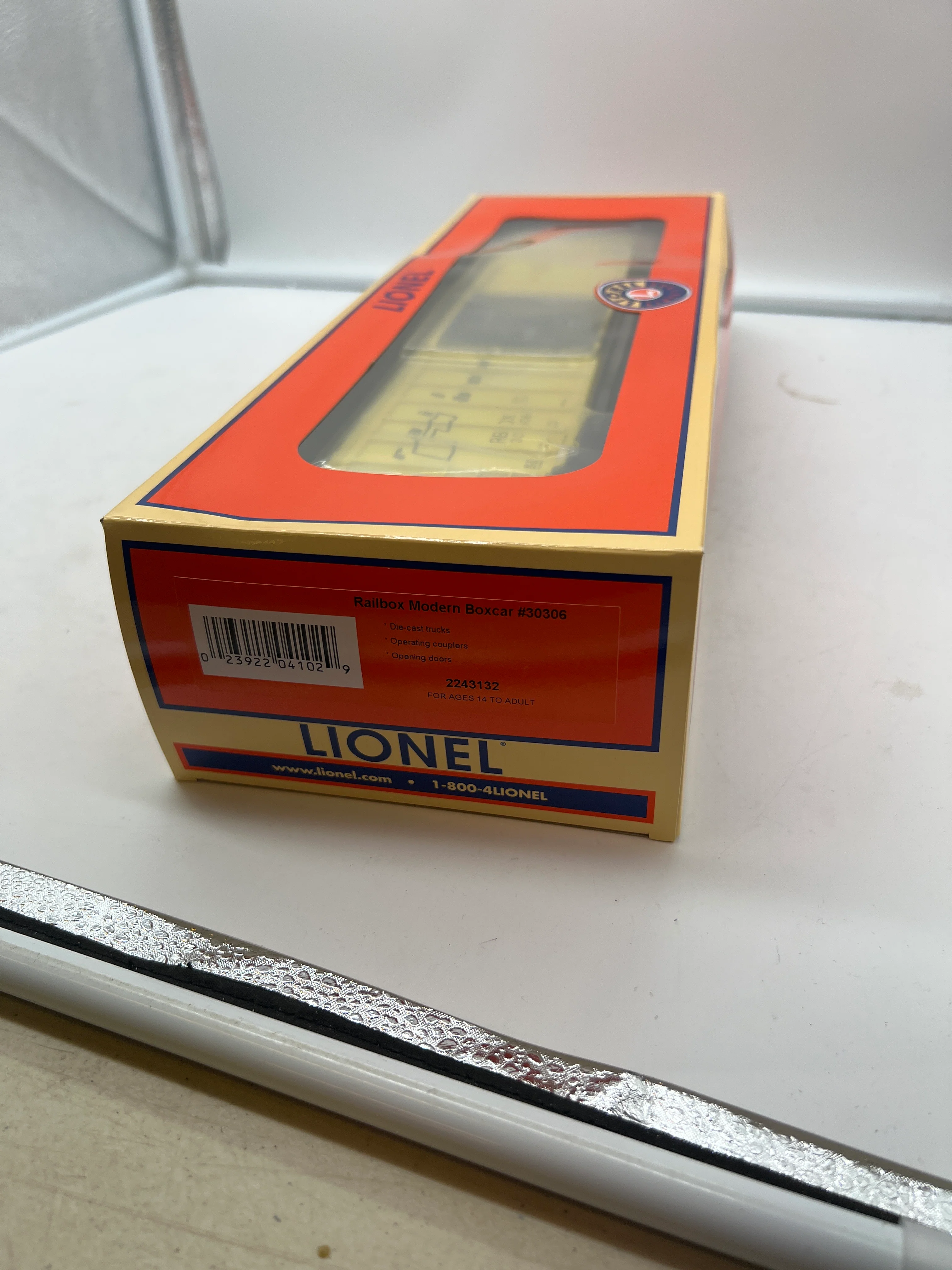 Lionel 2243132 RAILBOX STANDARD O MODERN BOXCAR #30306 O SCALE NEW - Image 3