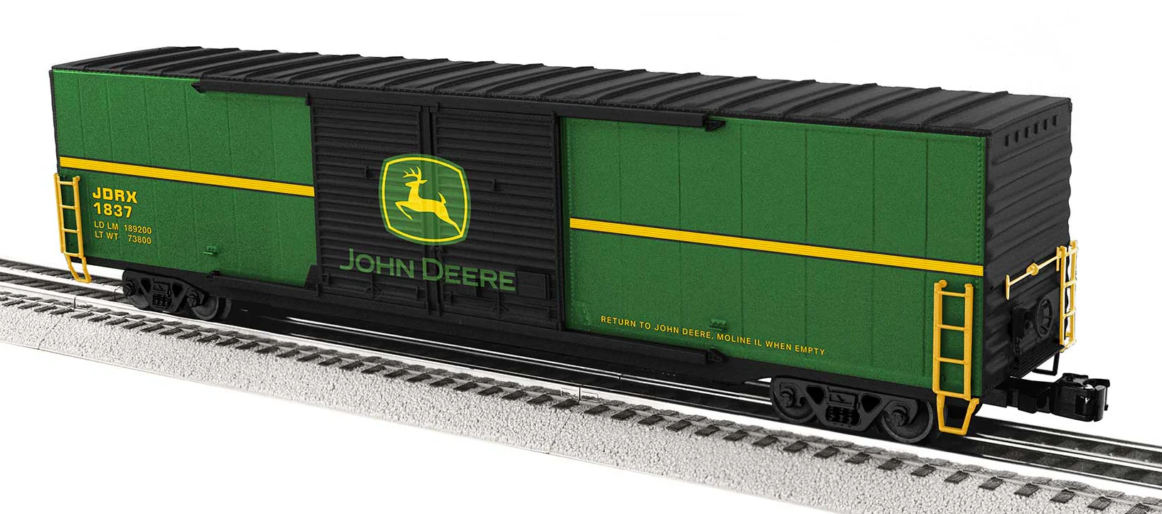 Lionel 2326130 John Deere 60' Boxcar #1837 O SCALE NEW