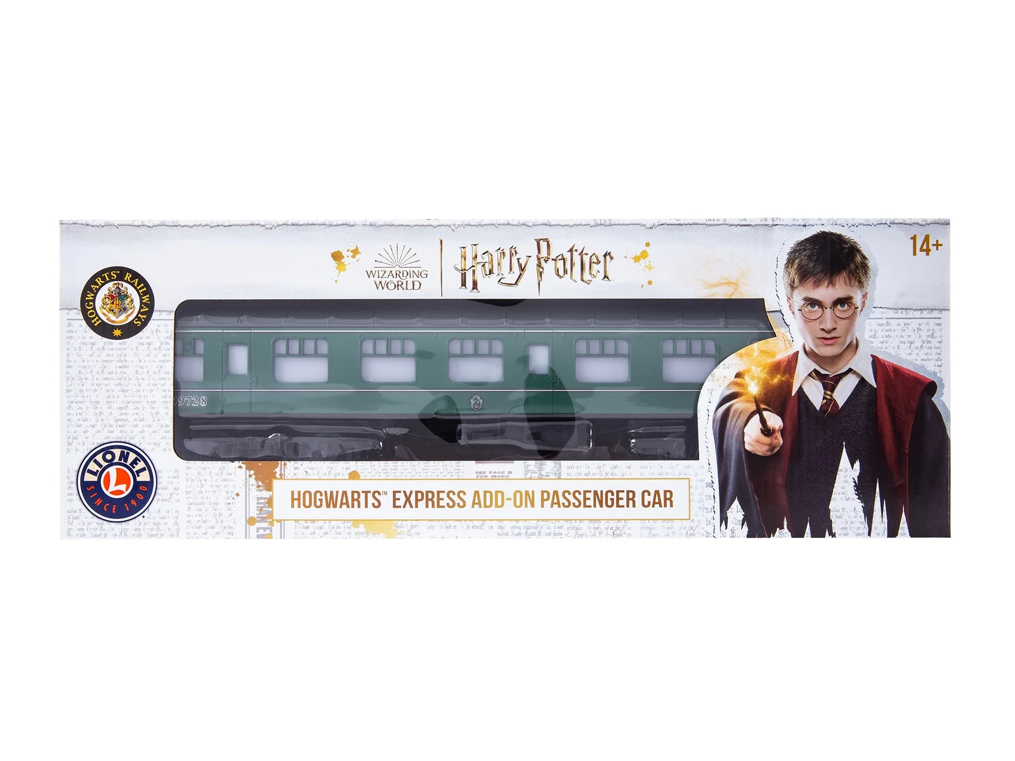 Lionel 2327230 HARRY POTTER HOGWARTS EXPRESS SLYTHERIN COACH O SCALE NEW - Image 3