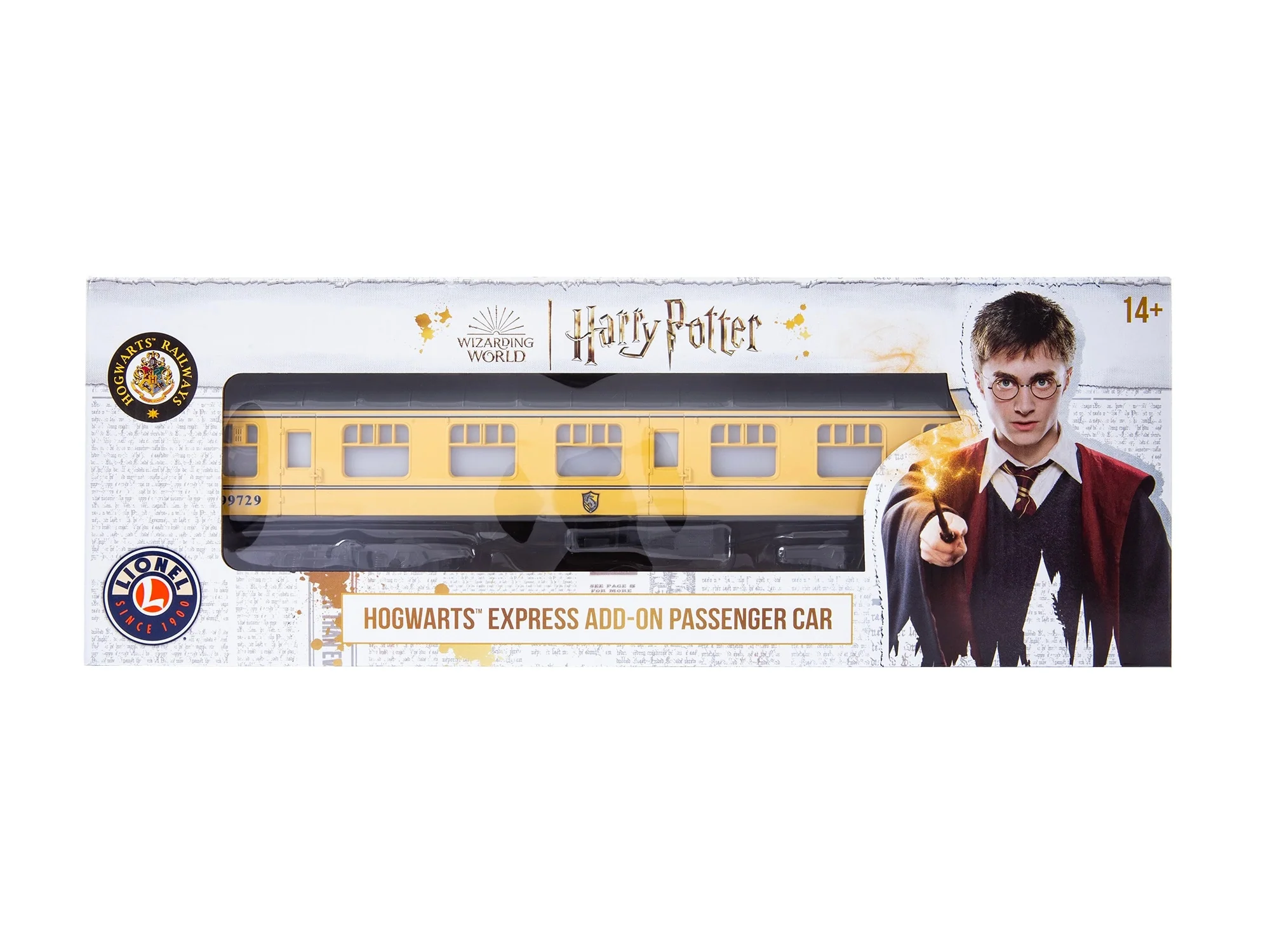 Lionel 2327240 HARRY POTTER HOGWARTS EXPRESS HUFFLEPUFF COACH O SCALE NEW - Image 3