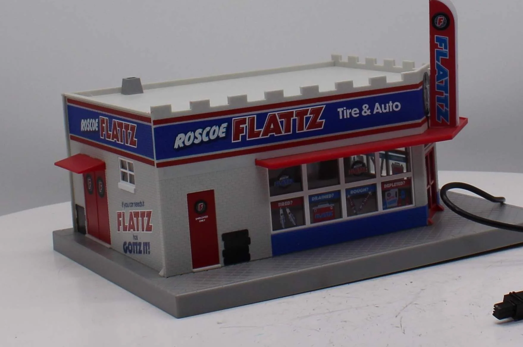 Lionel 2329110 Roscoe Flatz Tire Store O SCALE Used Excellent No Box - Image 5