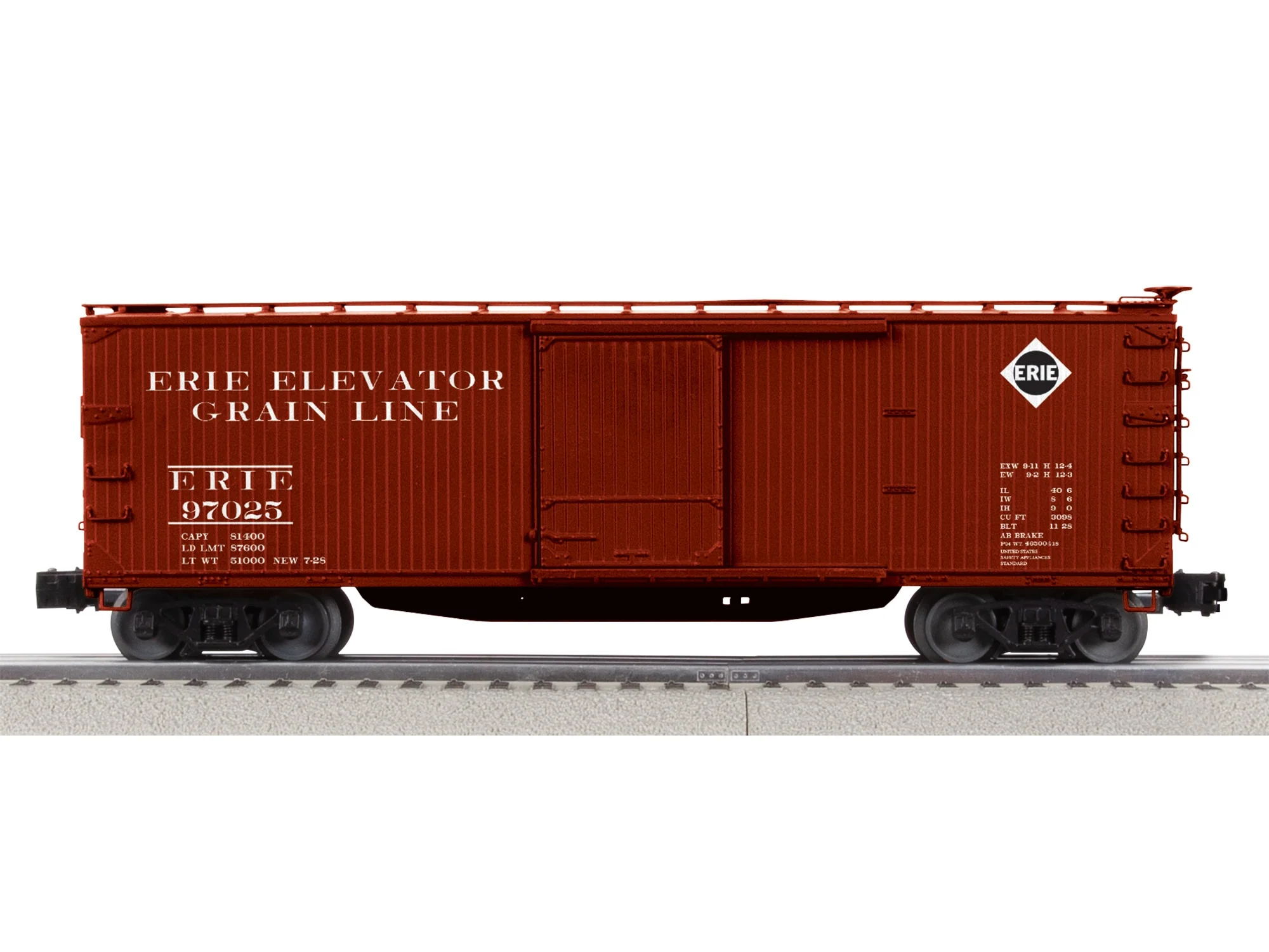Lionel 2422010 ERIE VISION TRIPLEX SUPER SET O SCALE LIMITED NEW - Image 5