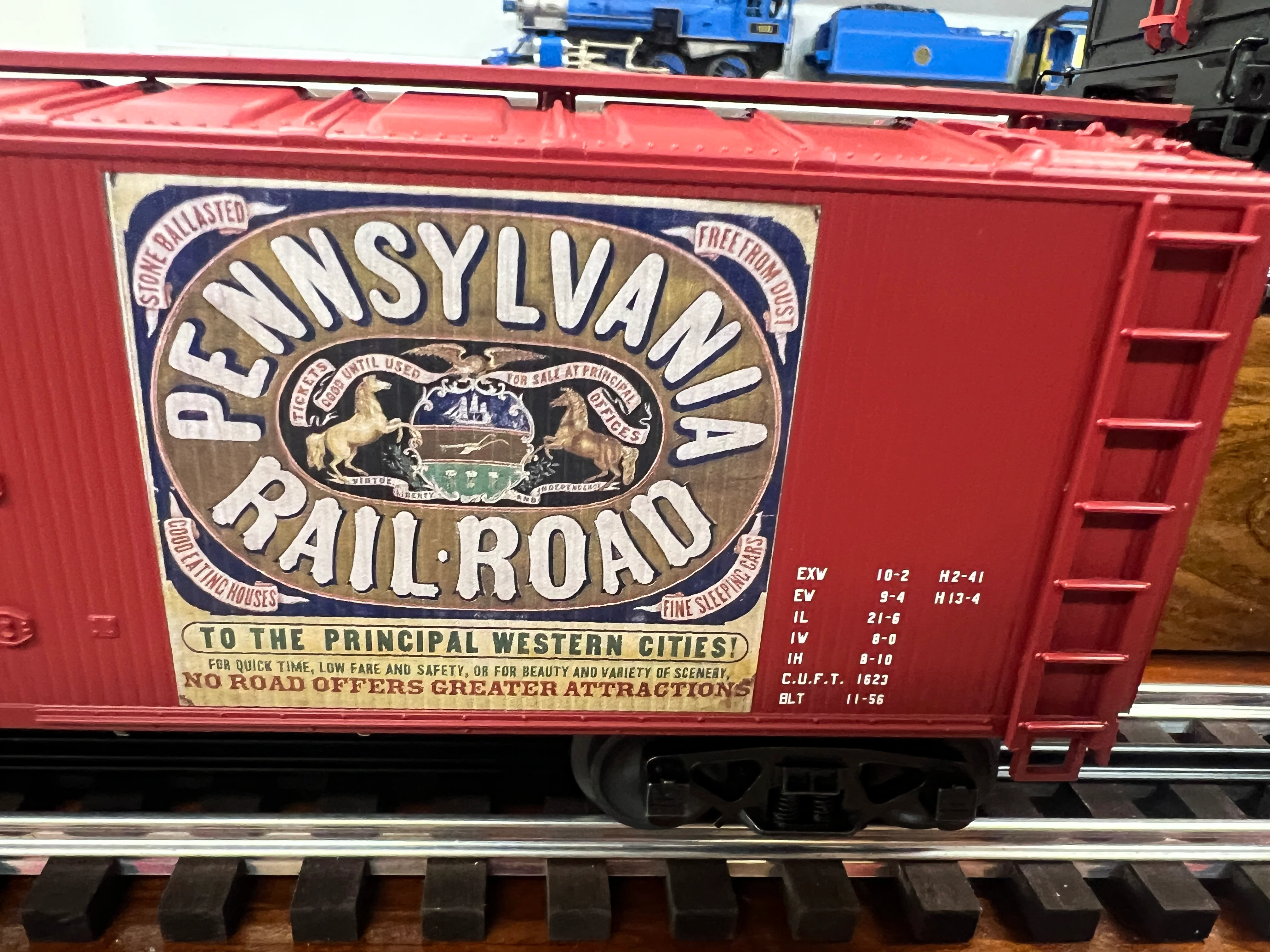 Lionel 2426880 Brady's Train Outlet Custom Run Pennsylvania Railroad PRR Woodside Reefer O scale Limited - Image 4
