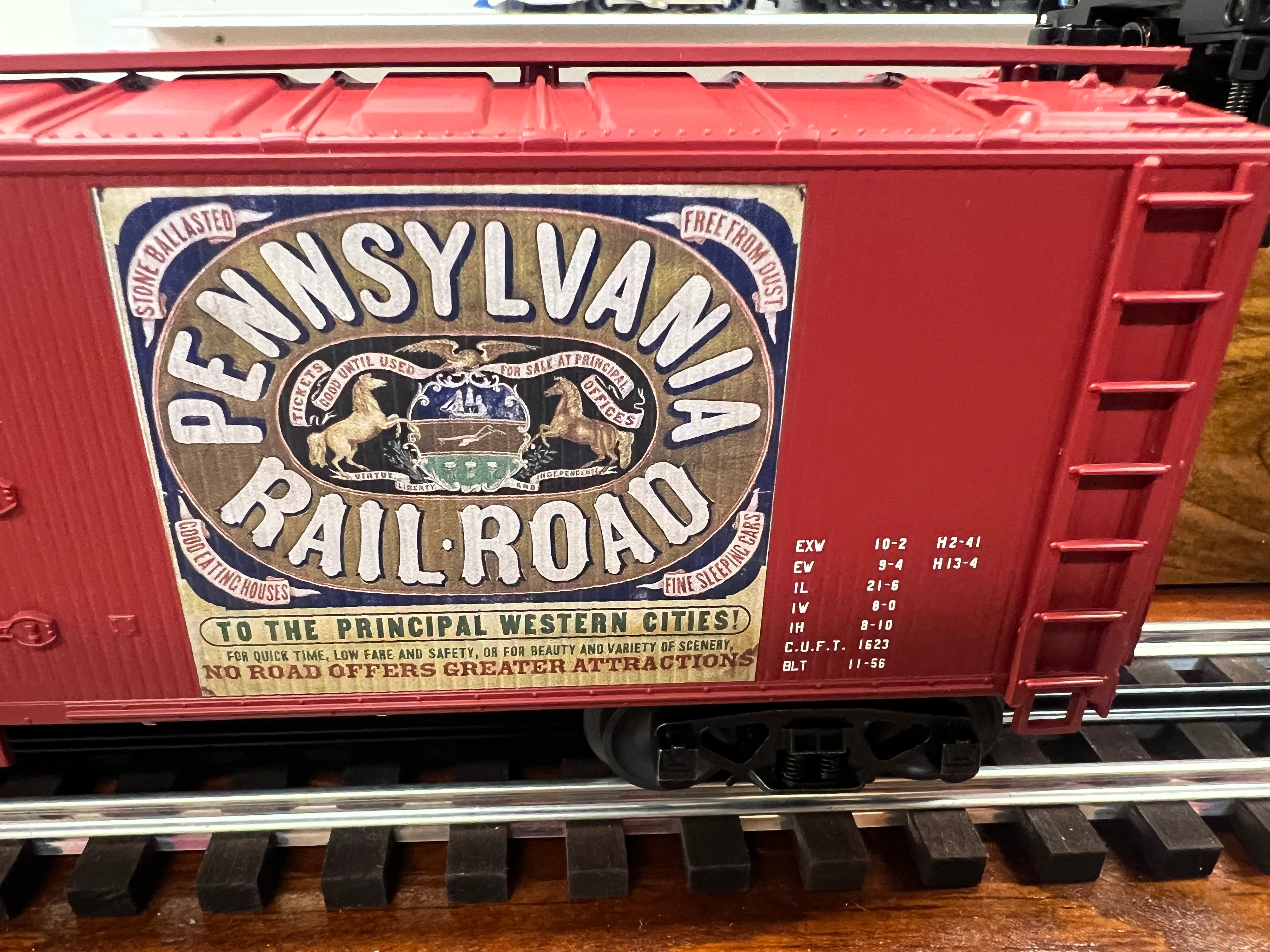 Lionel 2426880 Brady's Train Outlet Custom Run Pennsylvania Railroad PRR Woodside Reefer O scale Limited - Image 5